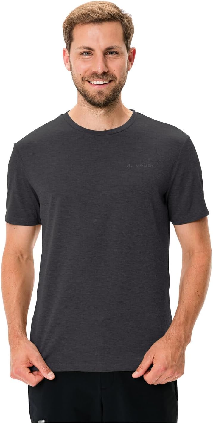 Detalle 2 de VAUDE Herren Essential T-Shirt – schnelltrocknend & pflegeleicht für Alltag und Outdoor