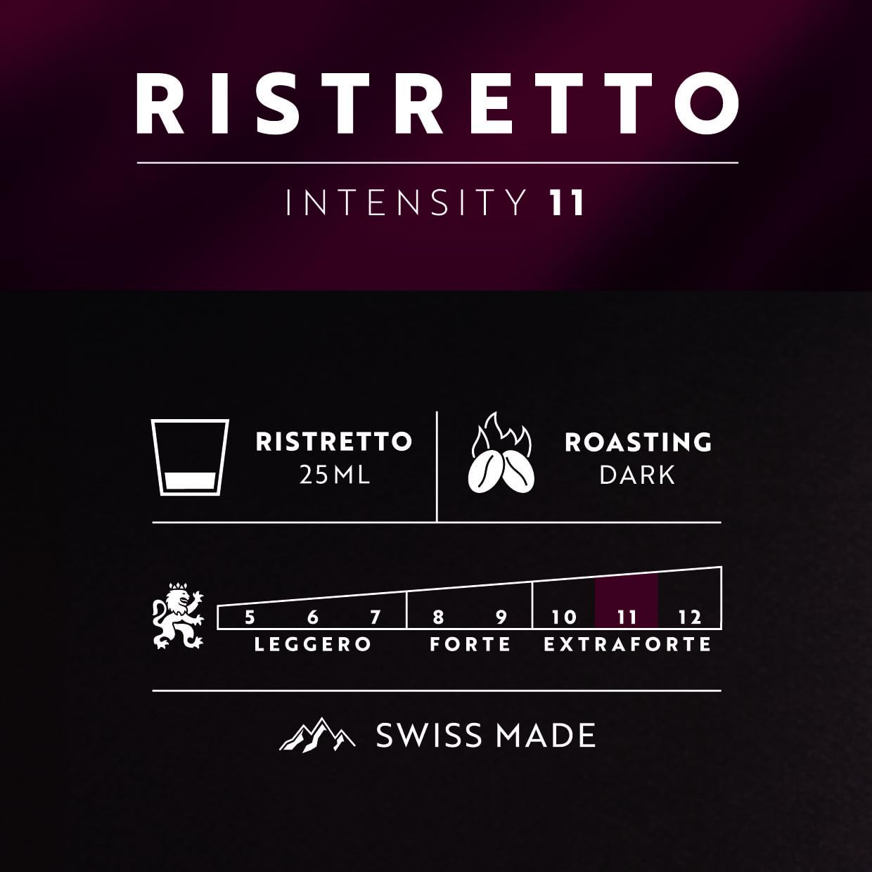 Thumbnail 4 de Café Royal Ristretto – Nespresso-kompatible Kaffeekapseln, 36 Stück, 100% Arabica, Intensität 11/12, Rainforest Alliance