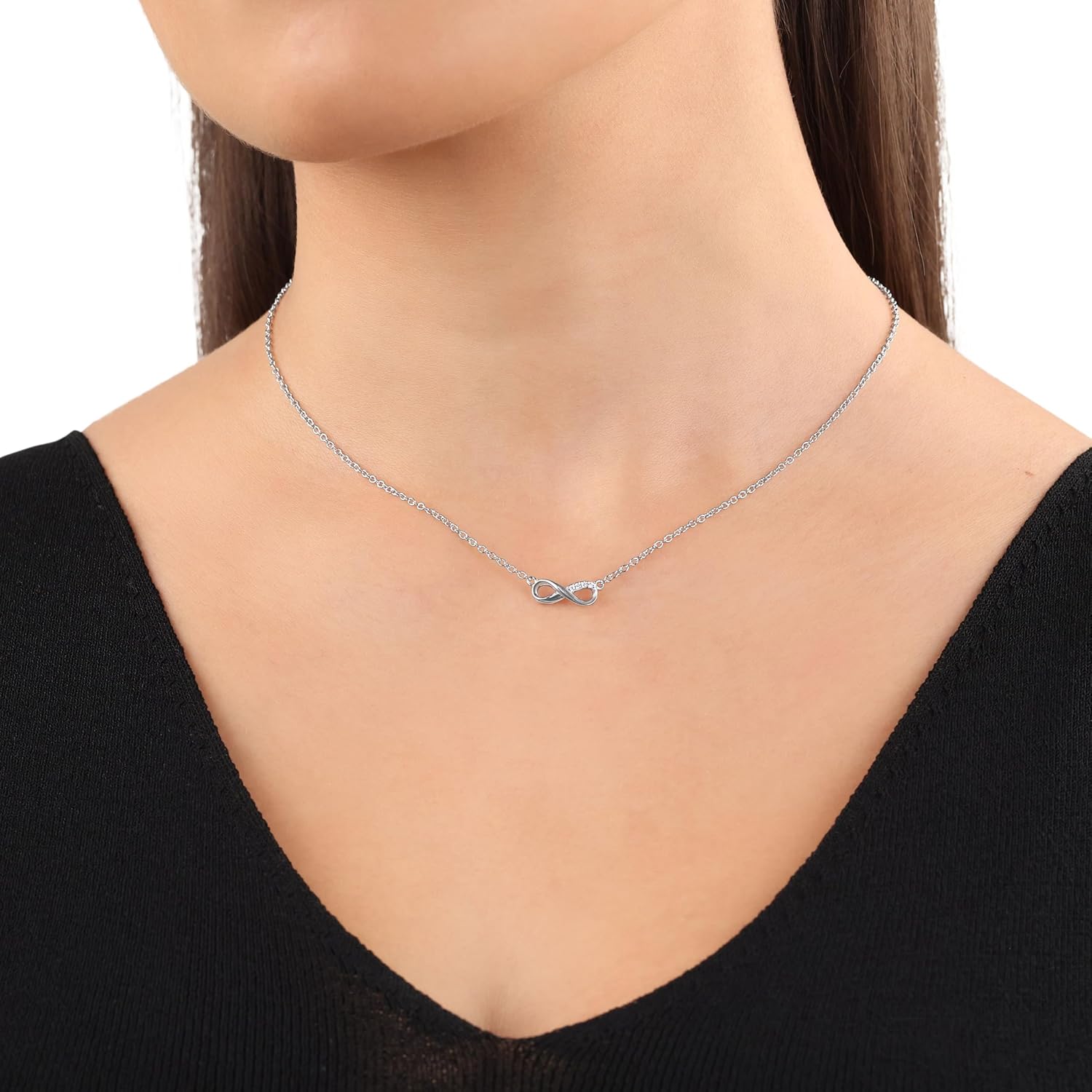 Detalle 2 de s.Oliver Kette Infinity 45 cm