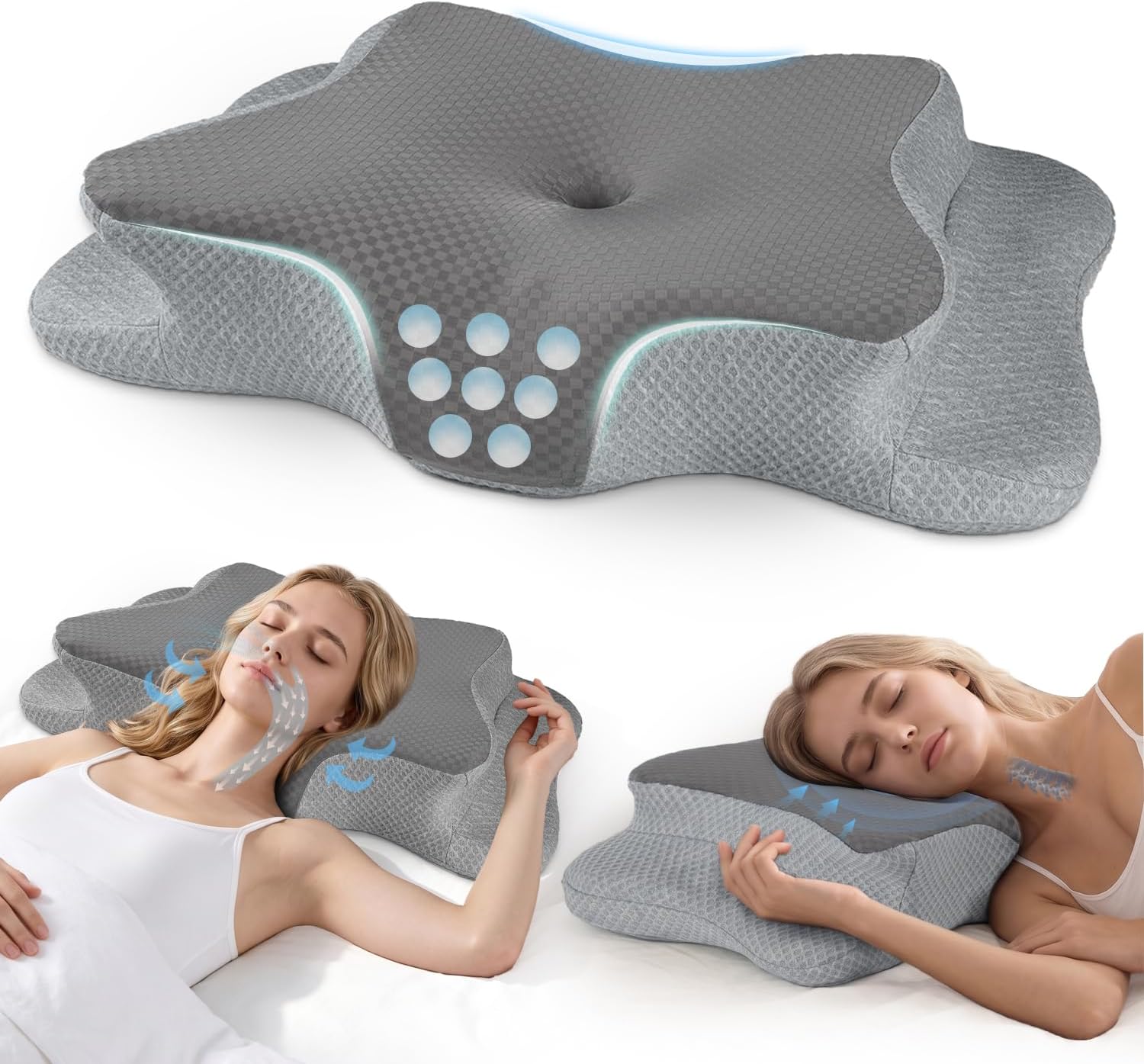 Detalle de CHxxy Cervical Pillow, Queen Size