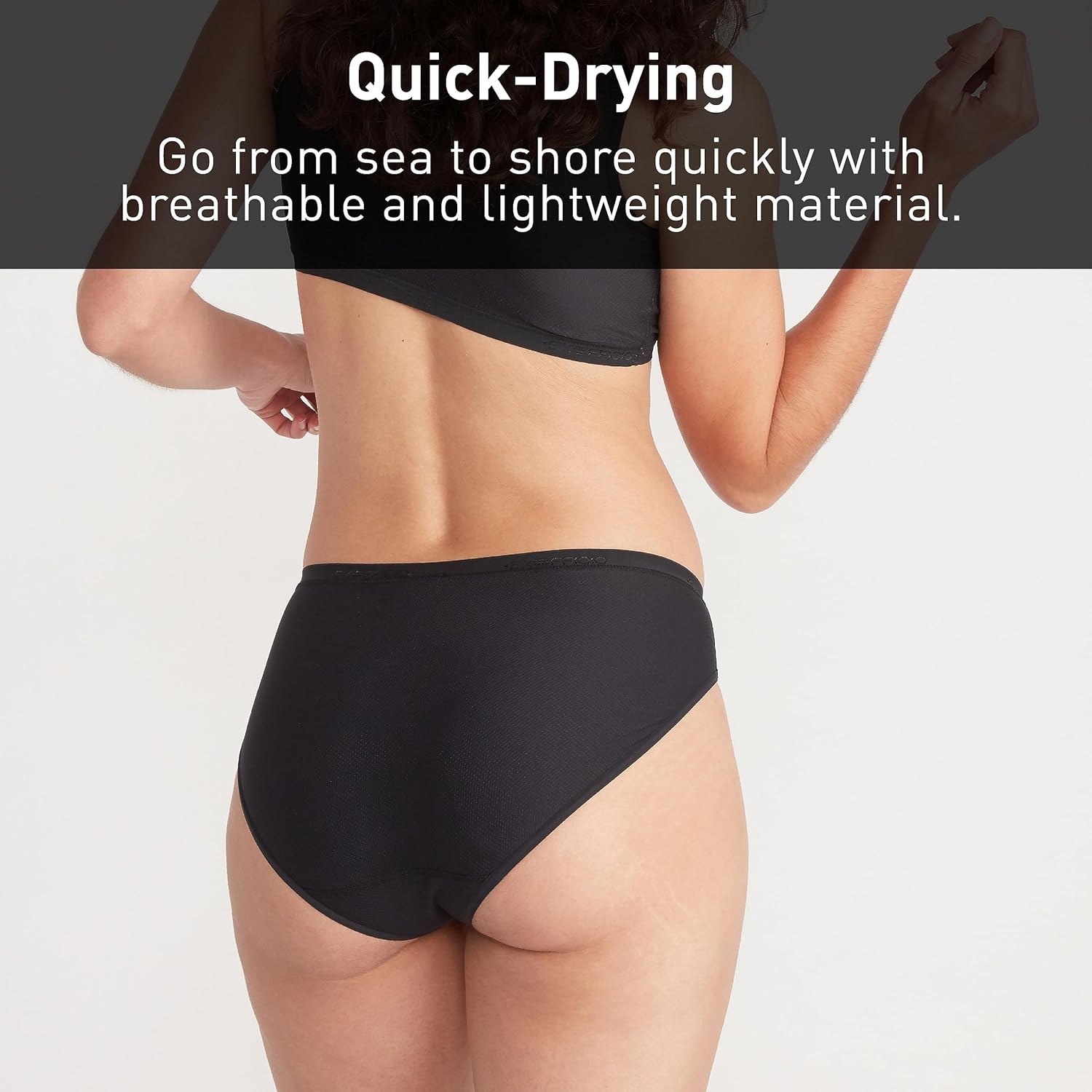 Detalle 2 de ExOfficio Women's Give-N-Go 2.0 Bikini Brief — Breathable, Durable Travel Underwear