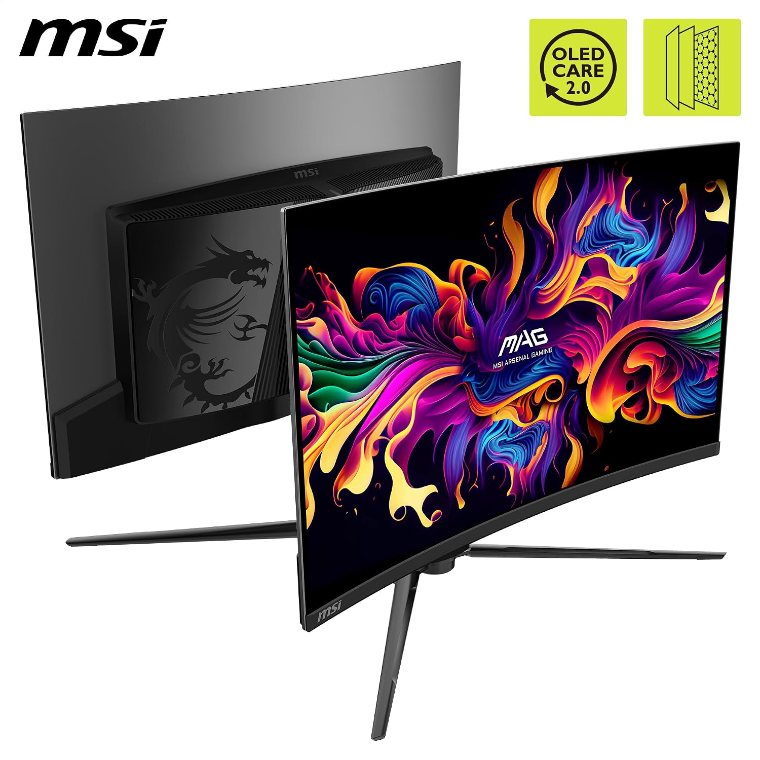 Detalle de MSI MAG 321CUPDE QD-OLED Gaming Monitor 32 Zoll