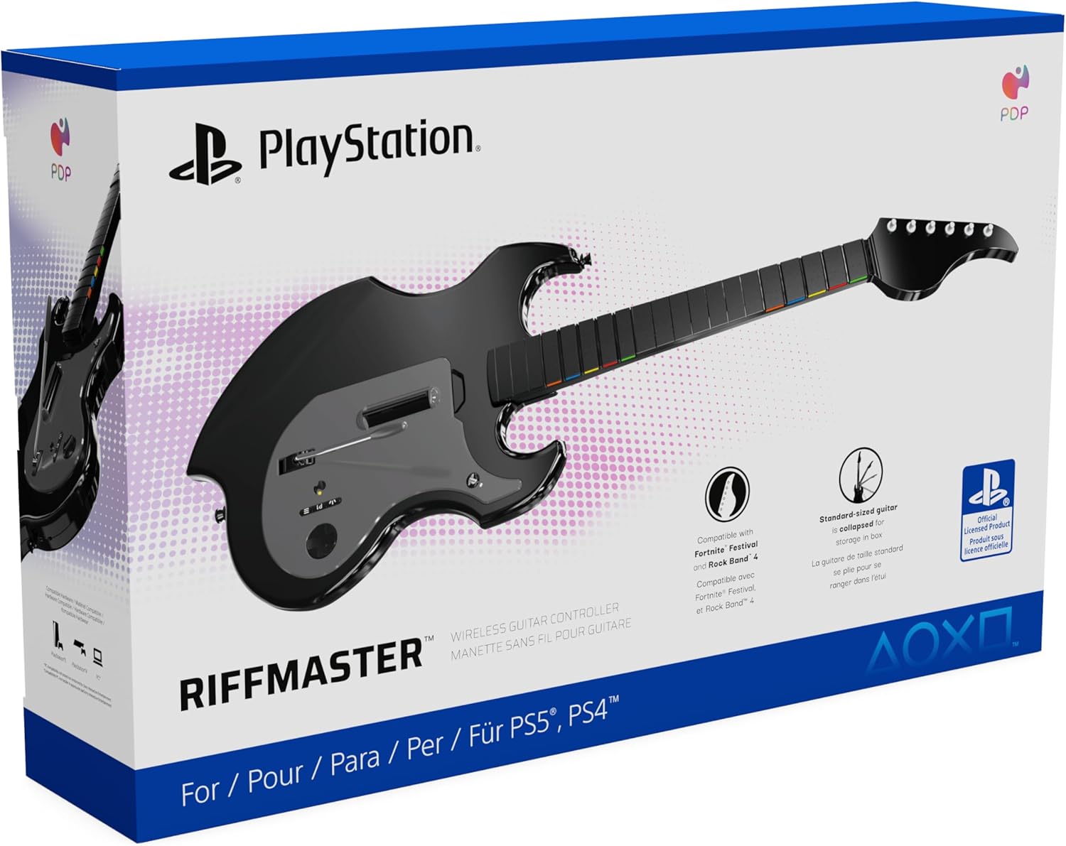 Detalle 2 de PDP Riffmaster: Mando Gaming Inalámbrico