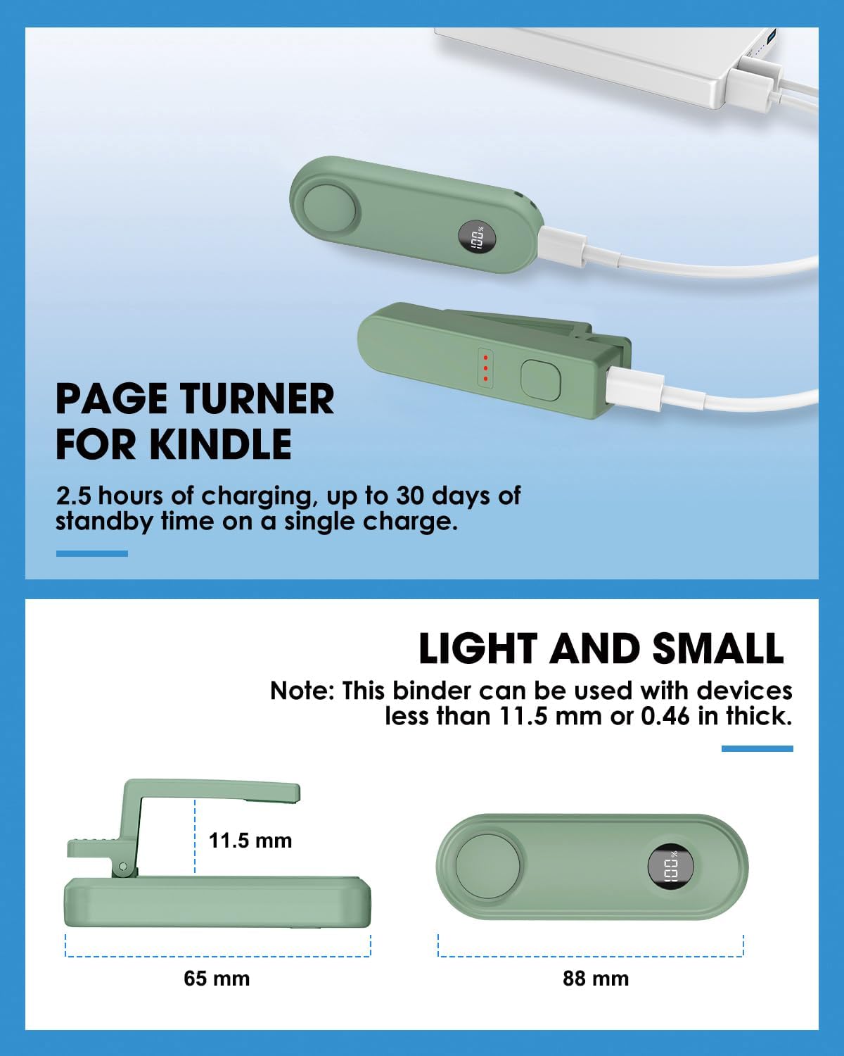 Thumbnail 6 de RF Remote Control Page Turner for Kindle Paperwhite
