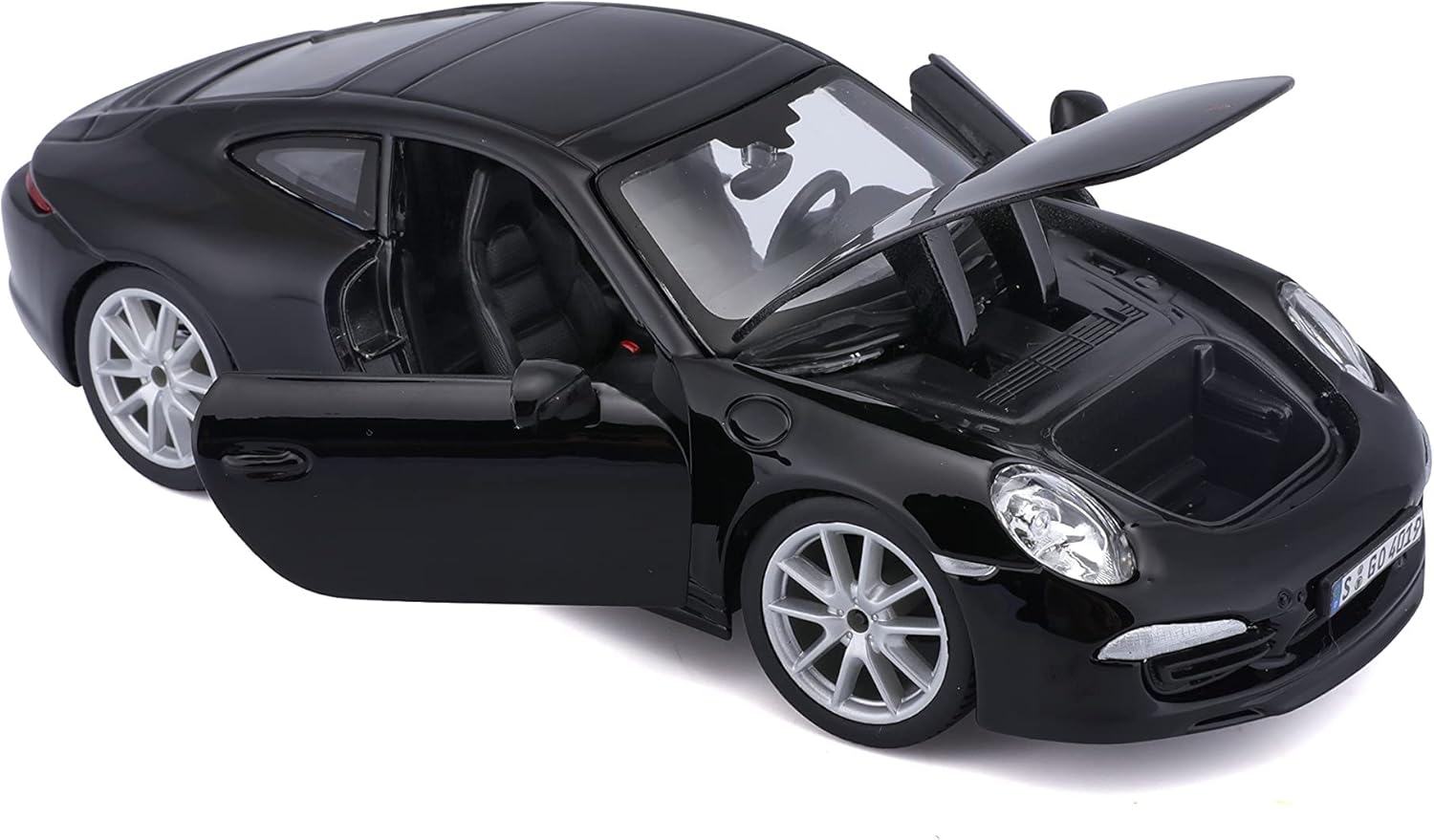Thumbnail 4 de Bburago 1/24 Porsche 911 Carrera S nero serie “1/24” (modello Nera)