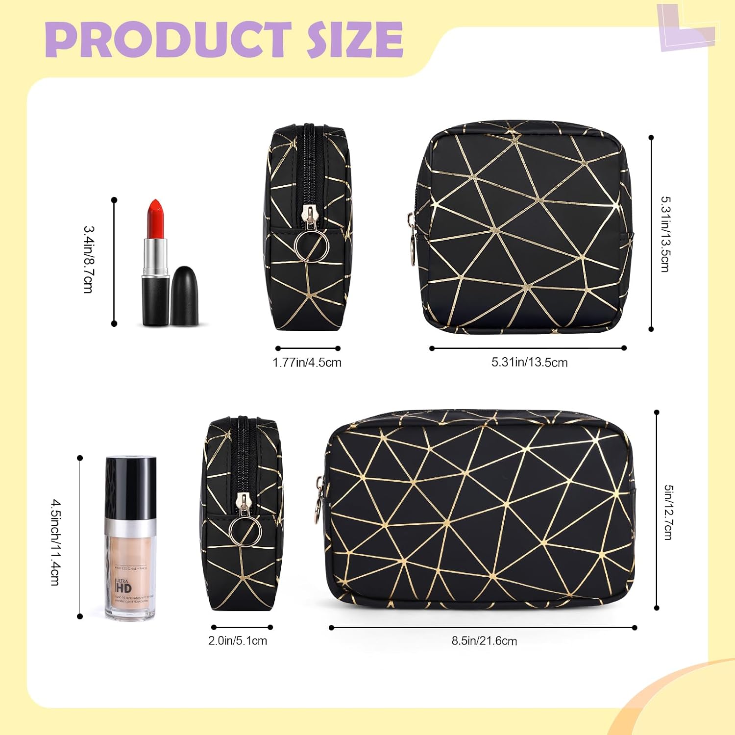 Detalle 2 de Playexen Makeup Bag Set 2-Piece