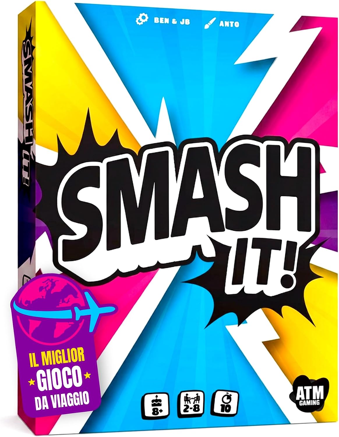Detalle de ATM Gaming Smash It – Gioco da tavolo per famiglia e amici