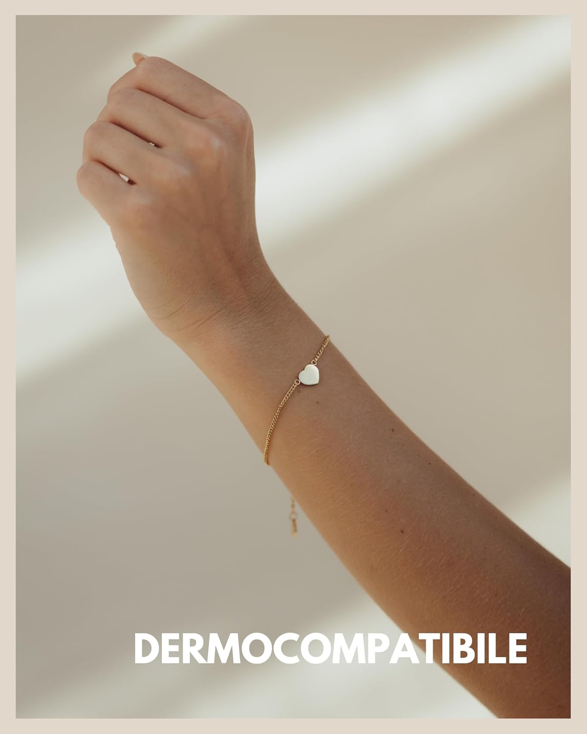 Detalle 2 de GD GOOD.designs Bracciale cuore regolabile 15,5–20,5 cm