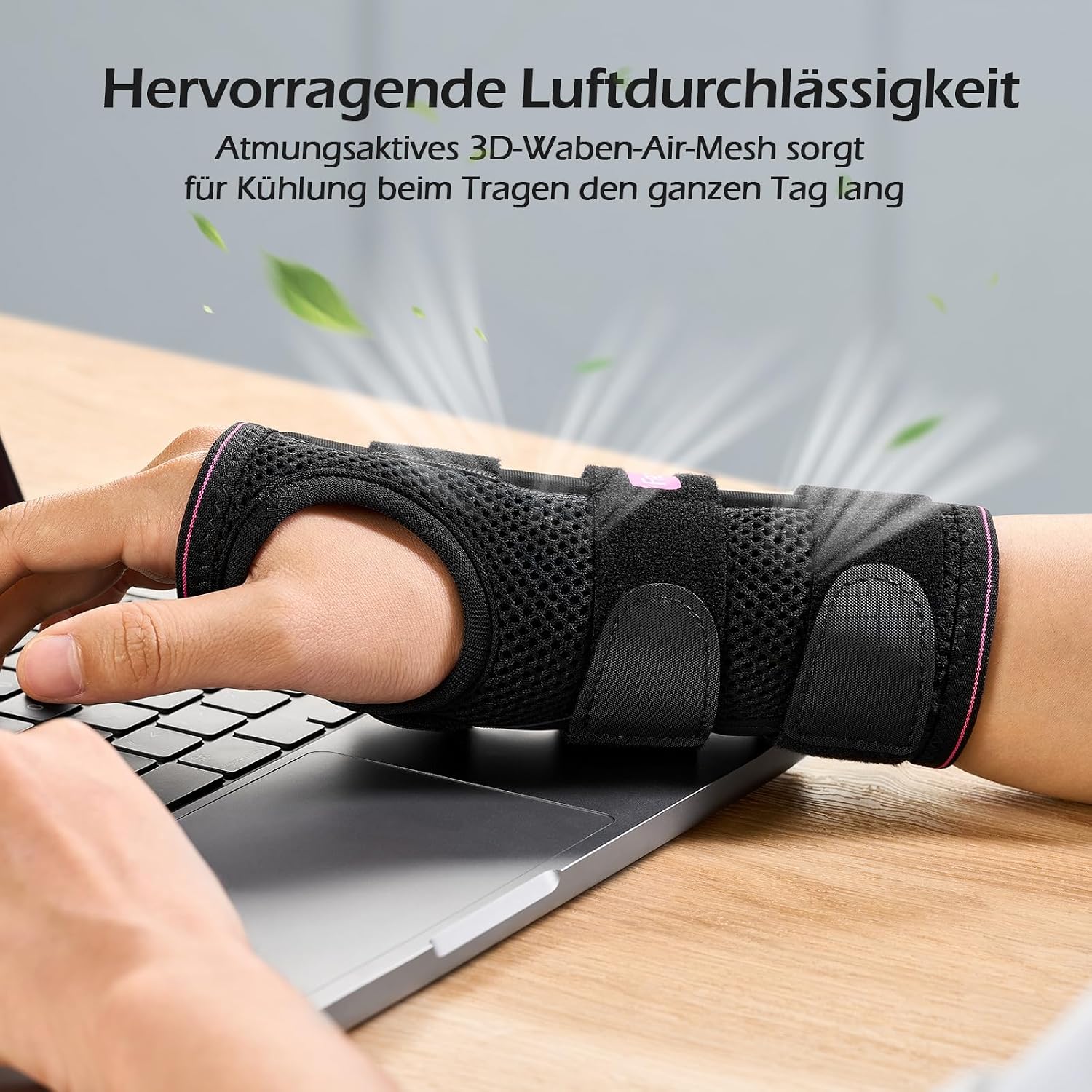 Thumbnail 6 de FREETOO Handgelenk Bandagen mit Stützschiene – Lang-Handgelenkstütze rechts für Schlafen, Arbeit & Alltag