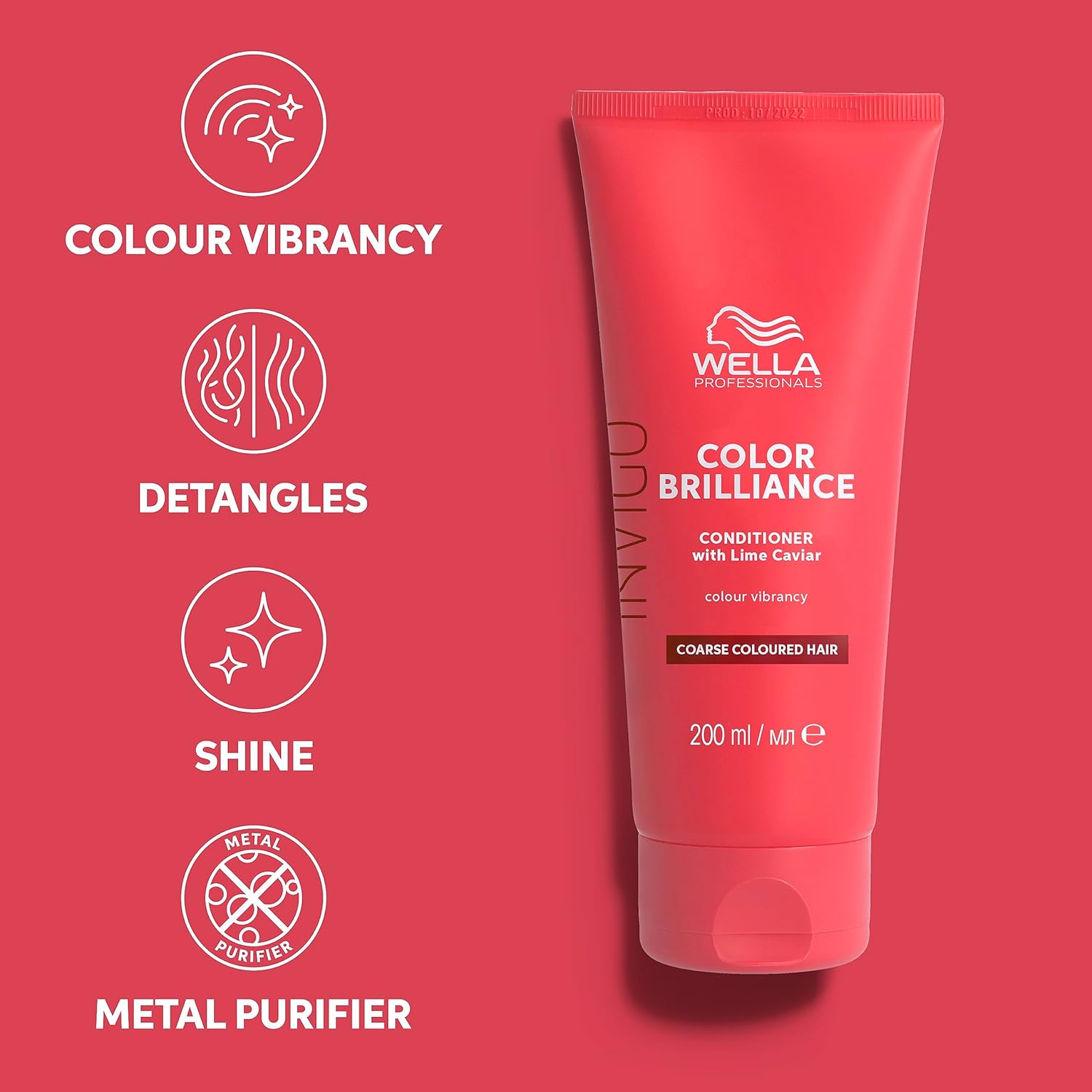 Thumbnail 4 de Wella Professionals Invigo Color Brilliance Vibrant Colour Conditioner for Coarse Hair