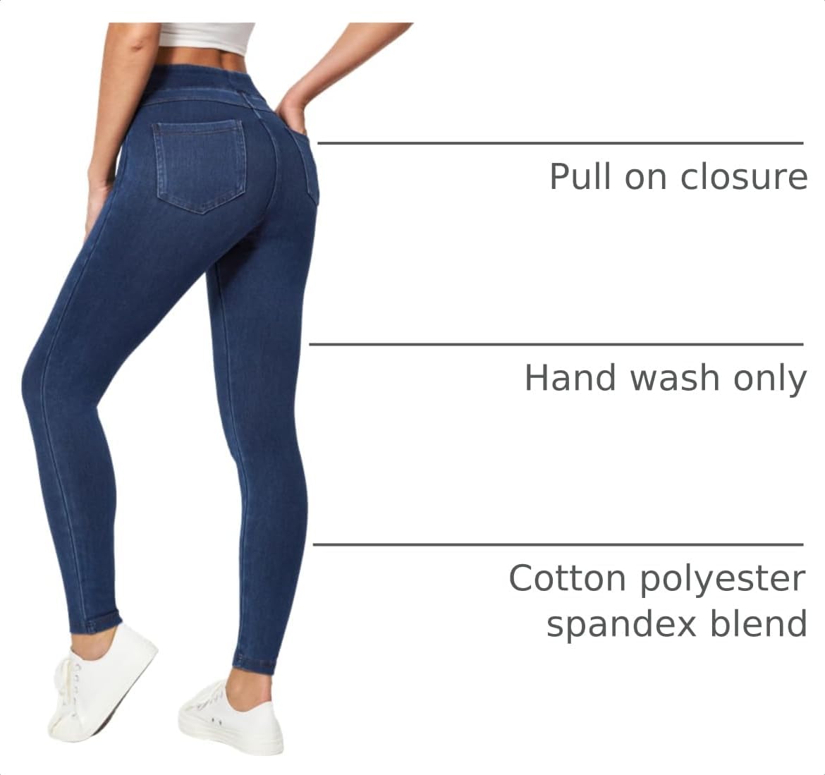 Thumbnail 3 de IUGA Stretchy Jeans Jeggings