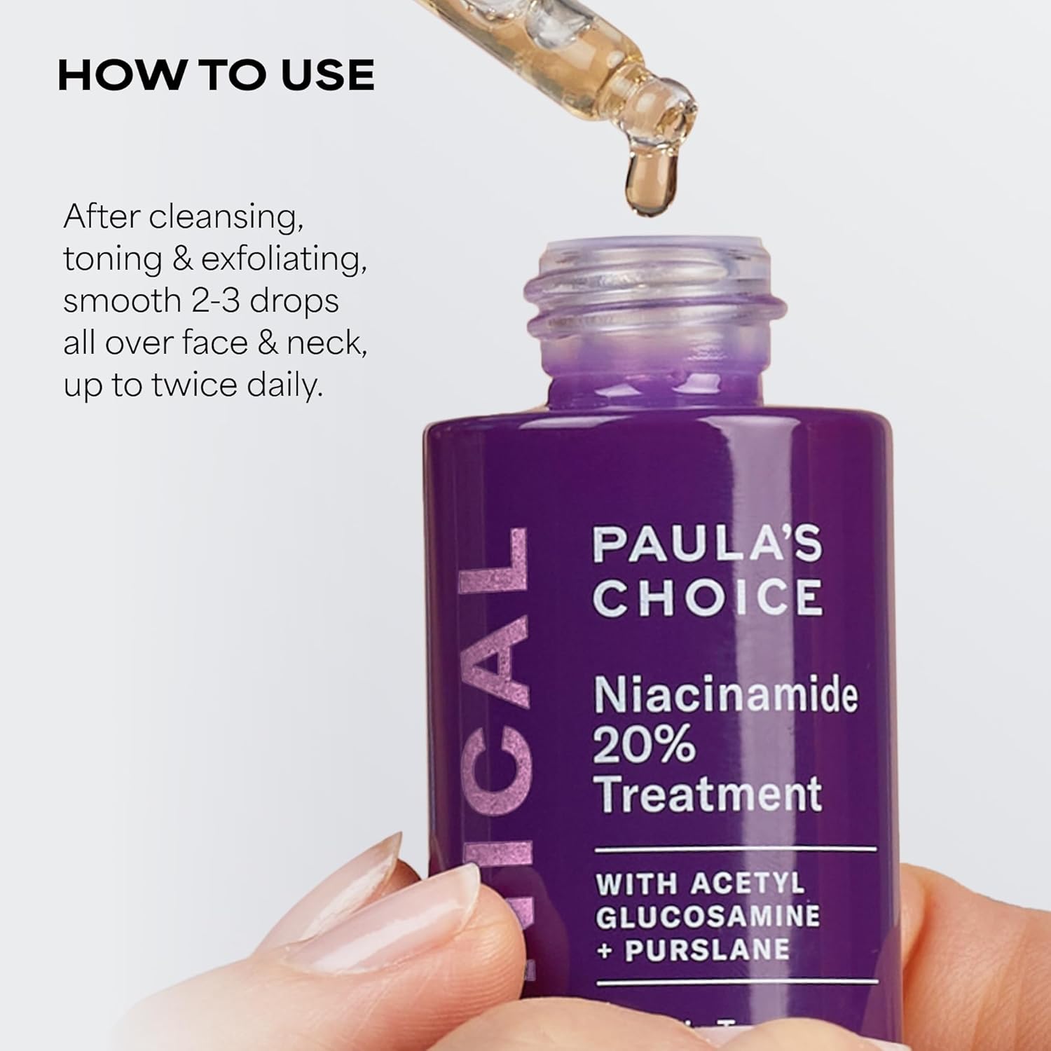 Thumbnail 4 de Paula's Choice CLINICAL 20% Niacinamide Vitamin B3 Concentrated Face Serum (0.67 oz)