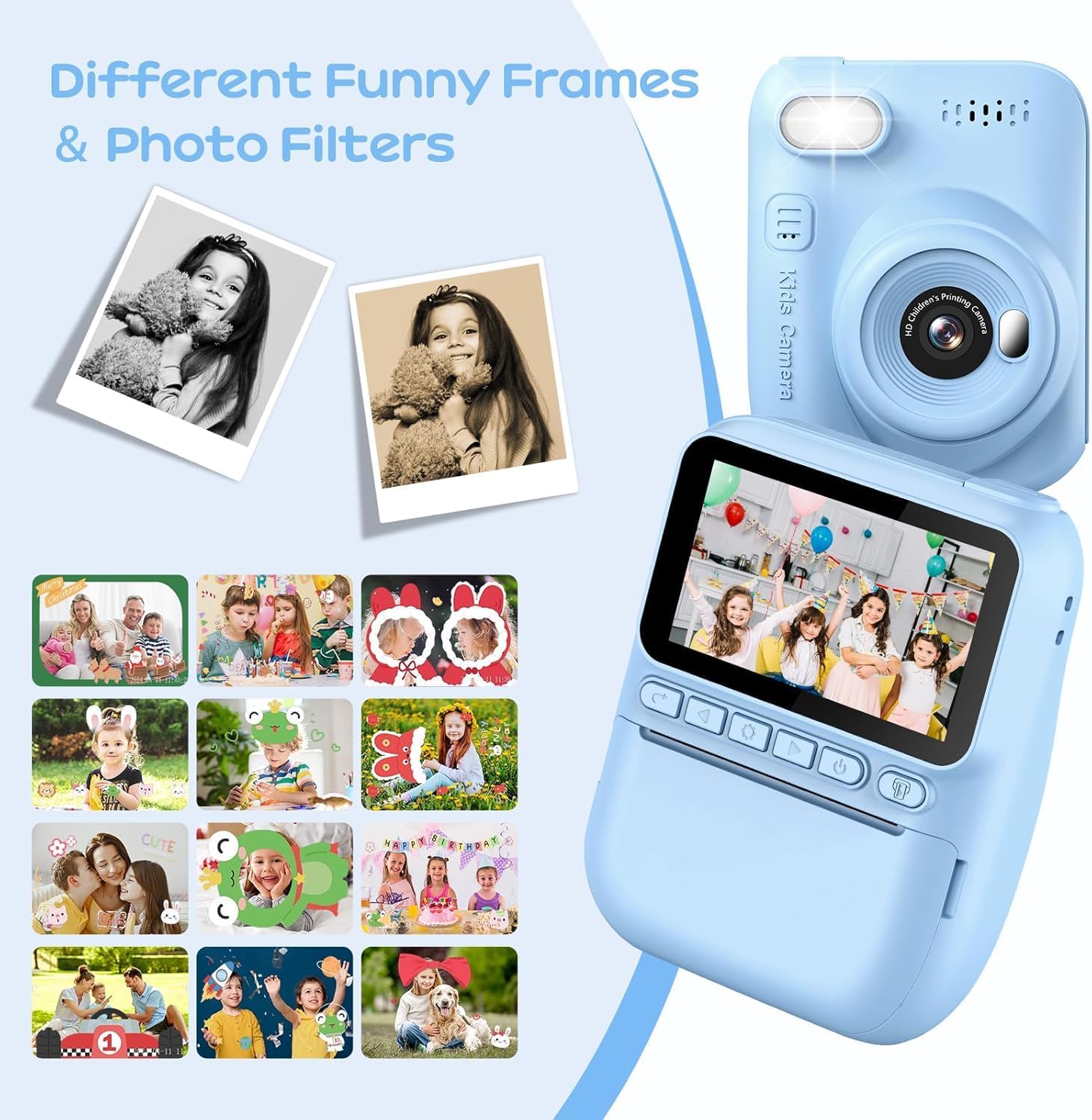 Thumbnail 5 de GREENKINDER Kids Camera 1080P with 3.0" screen