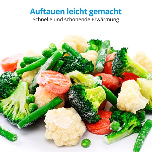 Detalle de MEDION MD 15501 4in1 Mikrowelle mit Grill – vielseitige 25 l Lösung für Heizen, Backen und Grillen