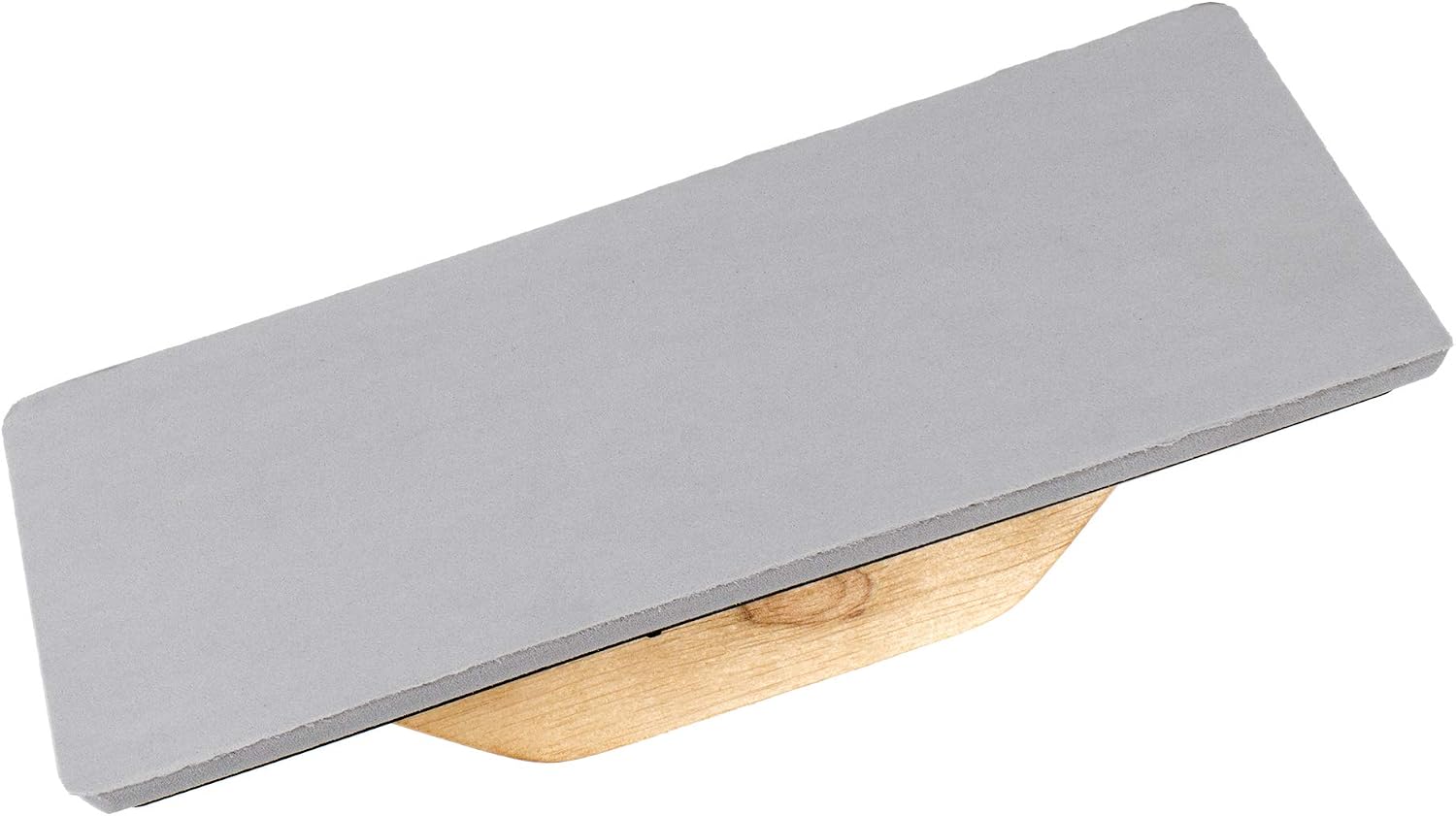 Detalle 2 de Bellota 5898 A Finishing Trowel with Flexible Base and Wood Handle