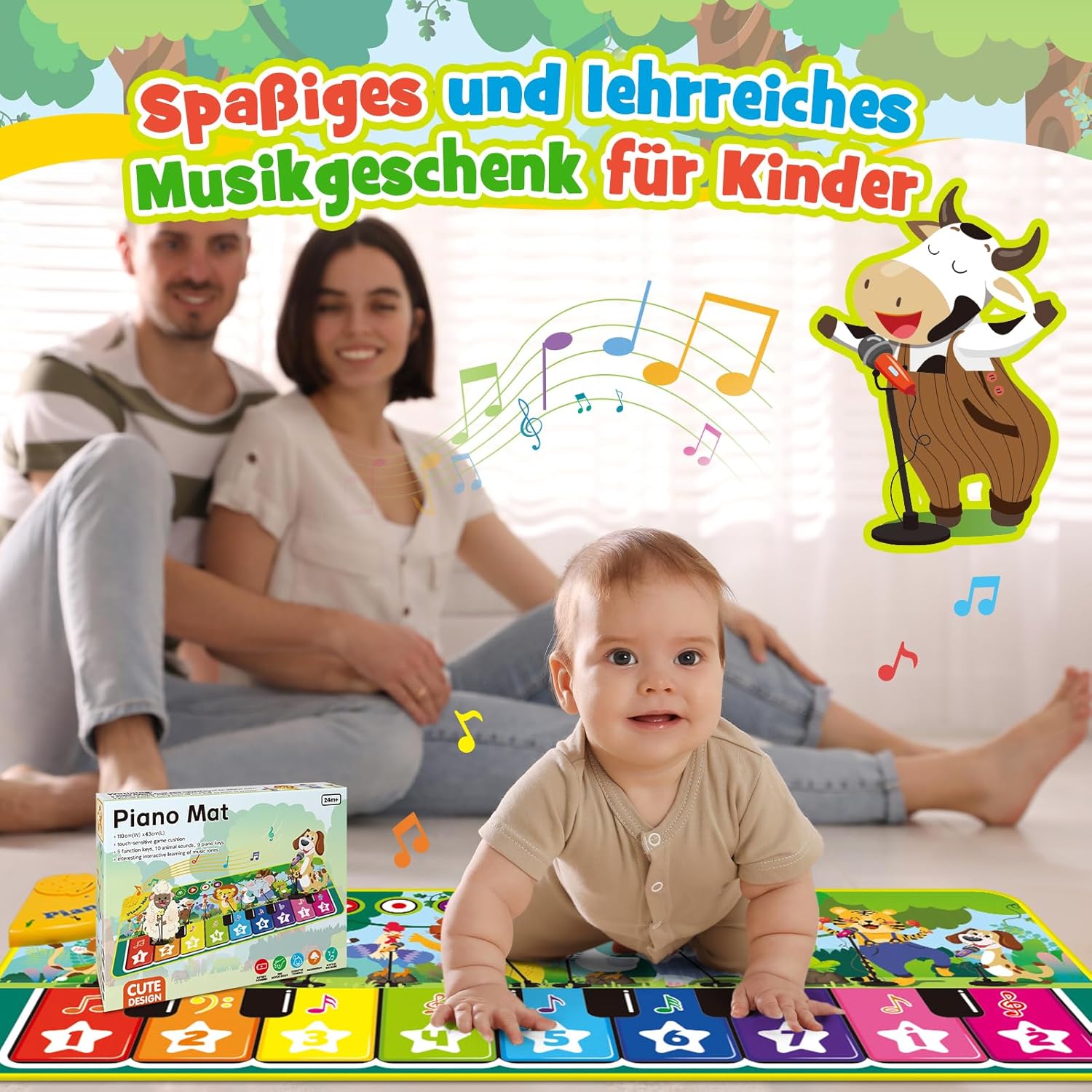 Thumbnail 6 de Gralal Klaviermatte 110×43 cm 🎹