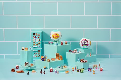 Detalle de Kit de Juego Mini Brands Fill The Fridge con luz ultravioleta de ZURU