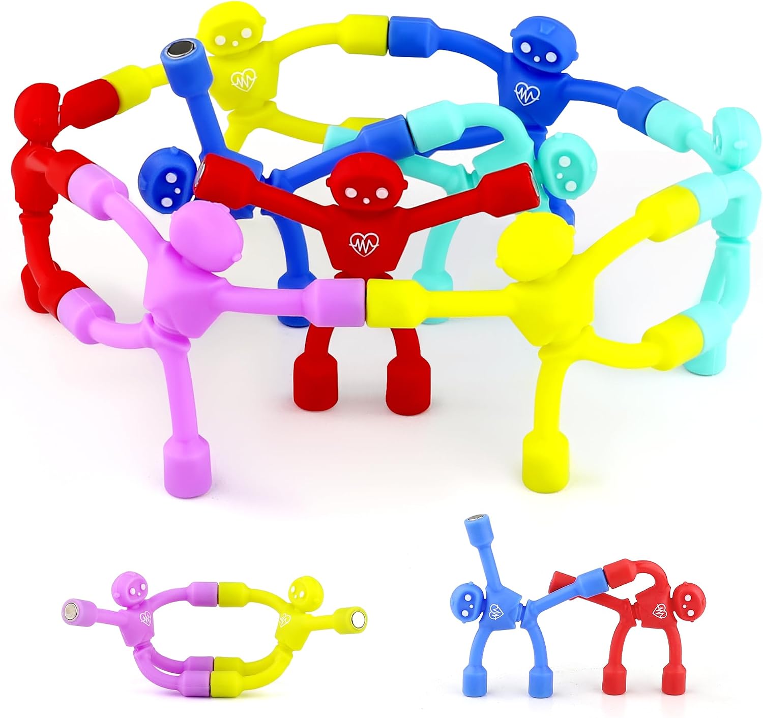 Detalle de HTSHO Magnetic Fidget Toys, 10-Piece Set