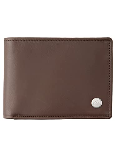 Detalle de Quiksilver Mac - Cartera Marrón Chocolate para Hombre