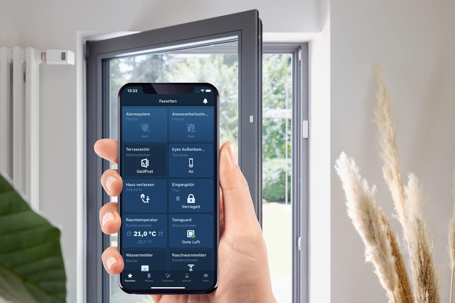 Thumbnail 2 de Bosch Smart Home Tür-/Fensterkontakt II (weiß) – smarter Sensor für offene Türen und Fenster