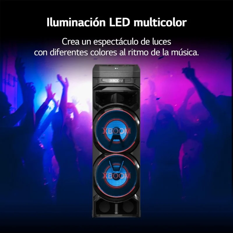 Detalle 2 de LG RNC9 Altavoz Bluetooth Karaoke 1000W 🎤
