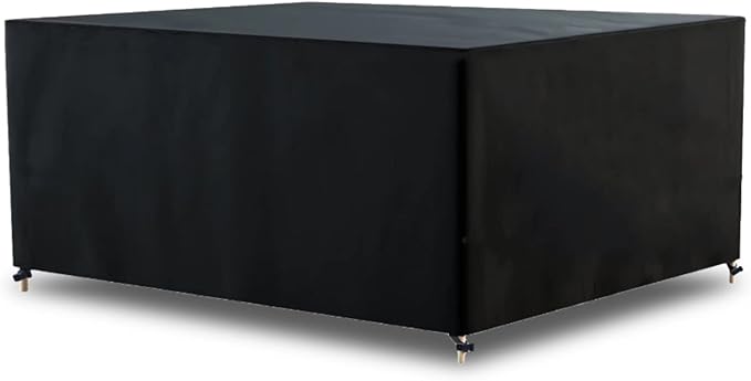 Detalle de AWNIC Funda para Mesa Exterior Impermeable y Resistente ☂
