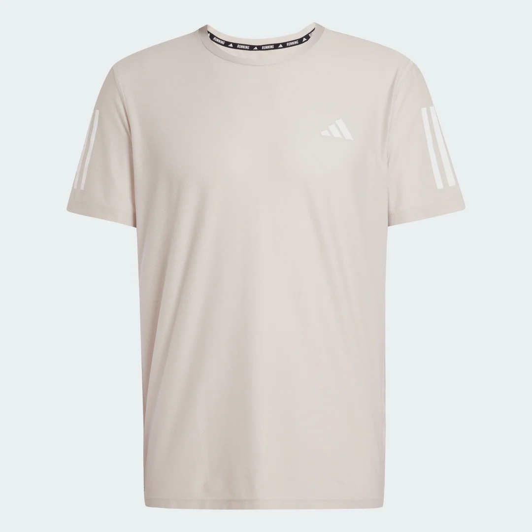 Detalle 2 de Camiseta Adidas Own the Run Beige