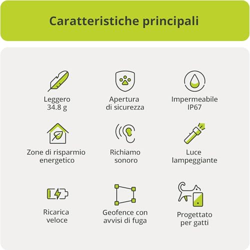 Thumbnail 7 de Kippy Cat V2 — Collare GPS per gatti con localizzatore, salute e attività
