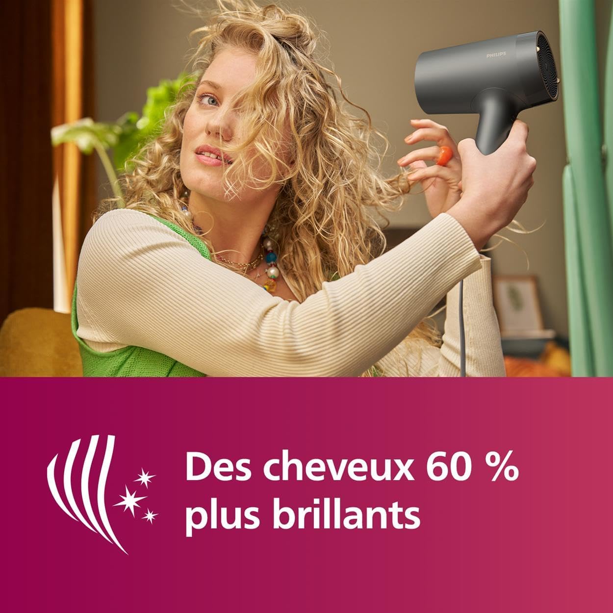Thumbnail 5 de Philips BHD713/10 sèche-cheveux 1800 W 💇♀