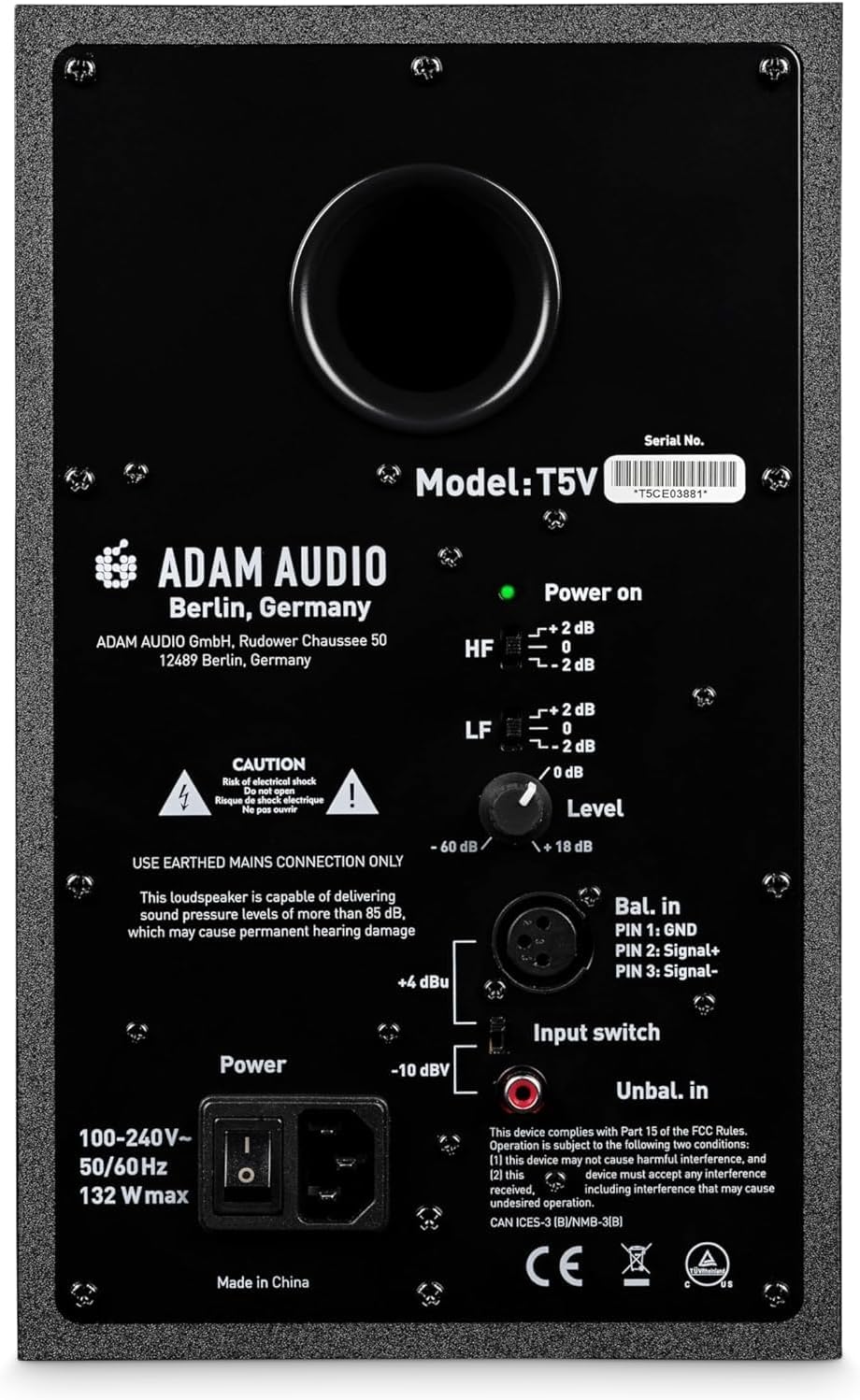 Detalle de ADAM Audio T5V Studio Monitor