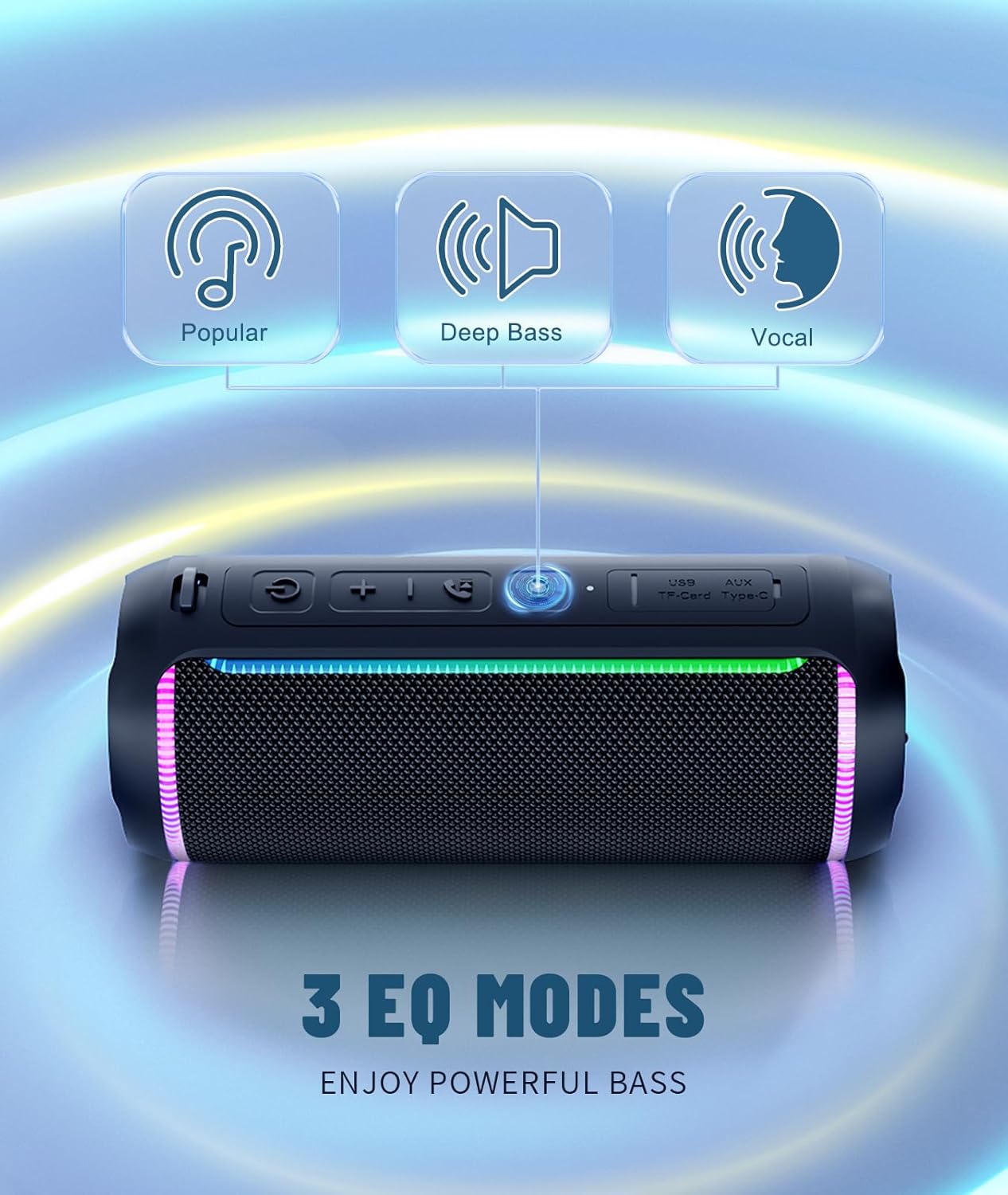 Detalle de Ortizan X30 Bluetooth Lautsprecher 30 Stunden