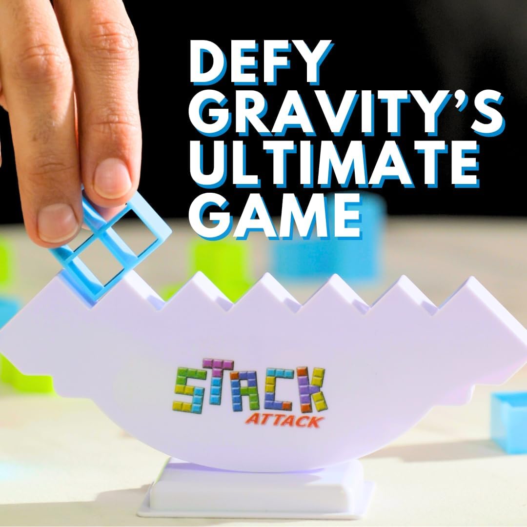 Detalle 2 de Stack Attack Tower Game 48 pcs stacking
