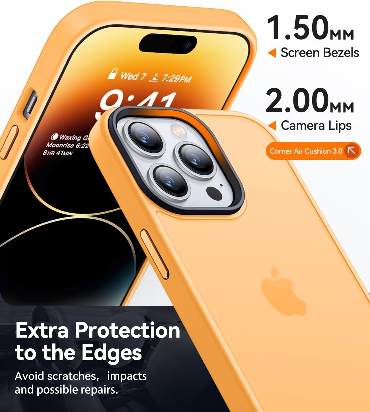 Thumbnail 3 de CANSHN Funda Mate iPhone 14 Pro – Protección Antirayaduras