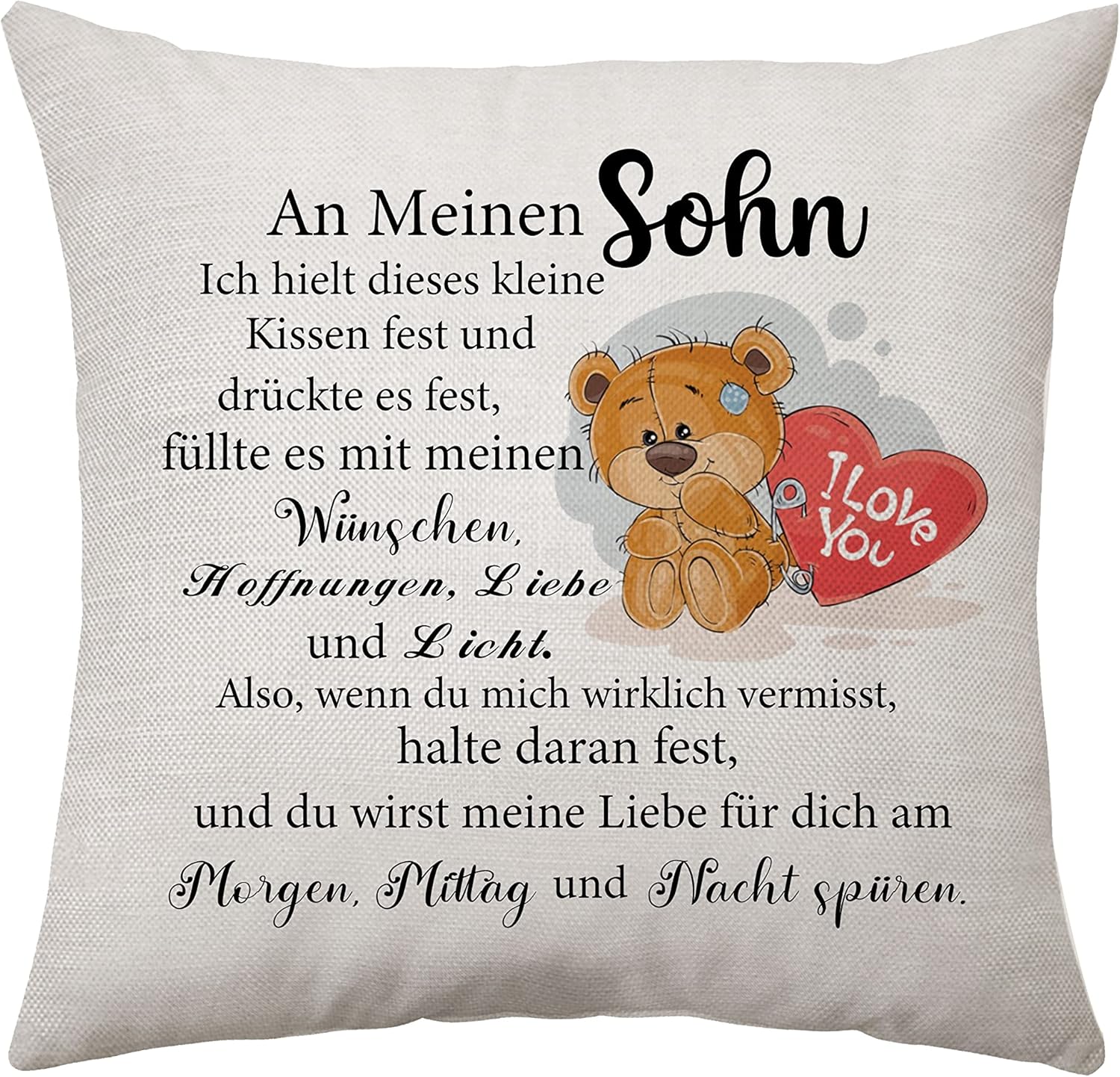 Thumbnail 6 de Enkel-Kissenbezug 45 x 45 cm zum Geburtstag