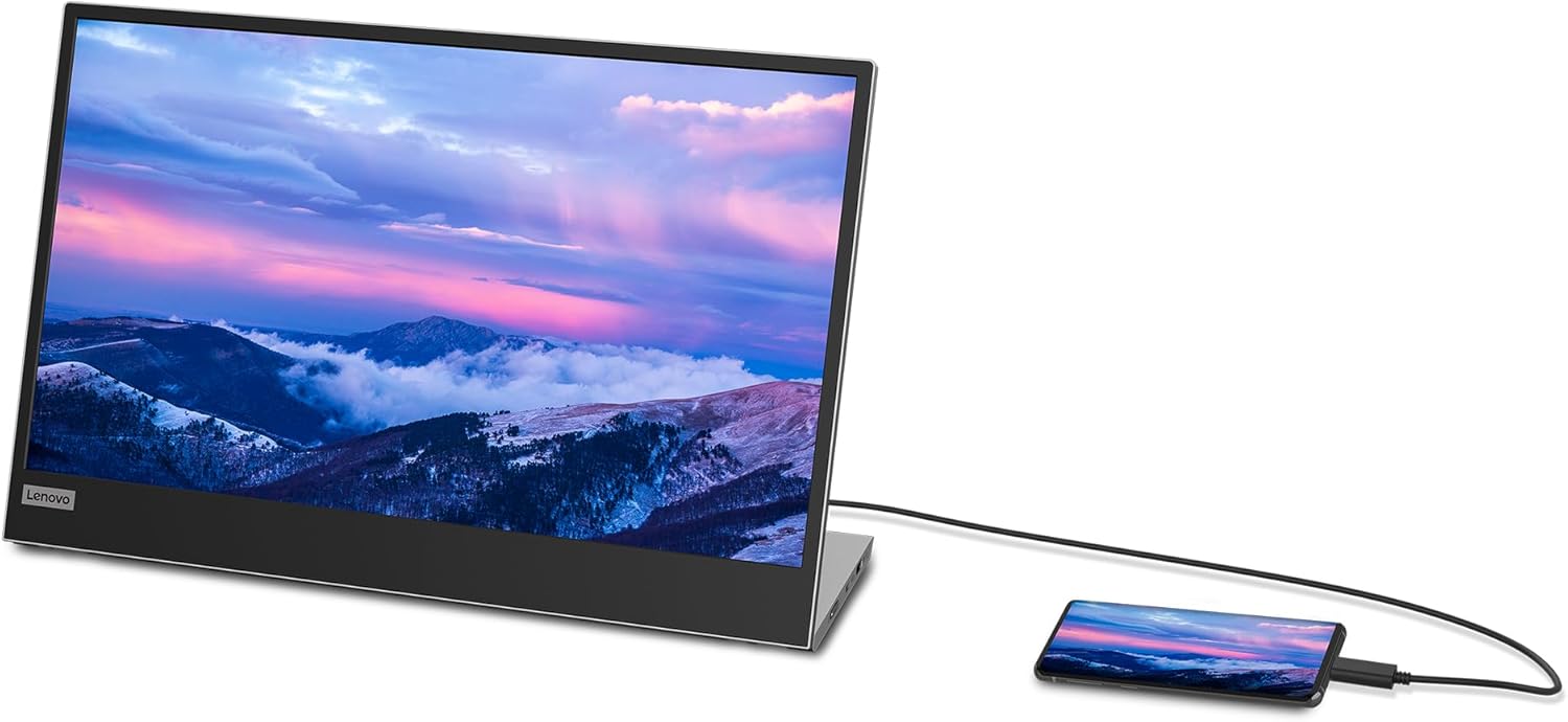 Thumbnail 5 de Lenovo L15 15.6in FHD portable monitor 60Hz