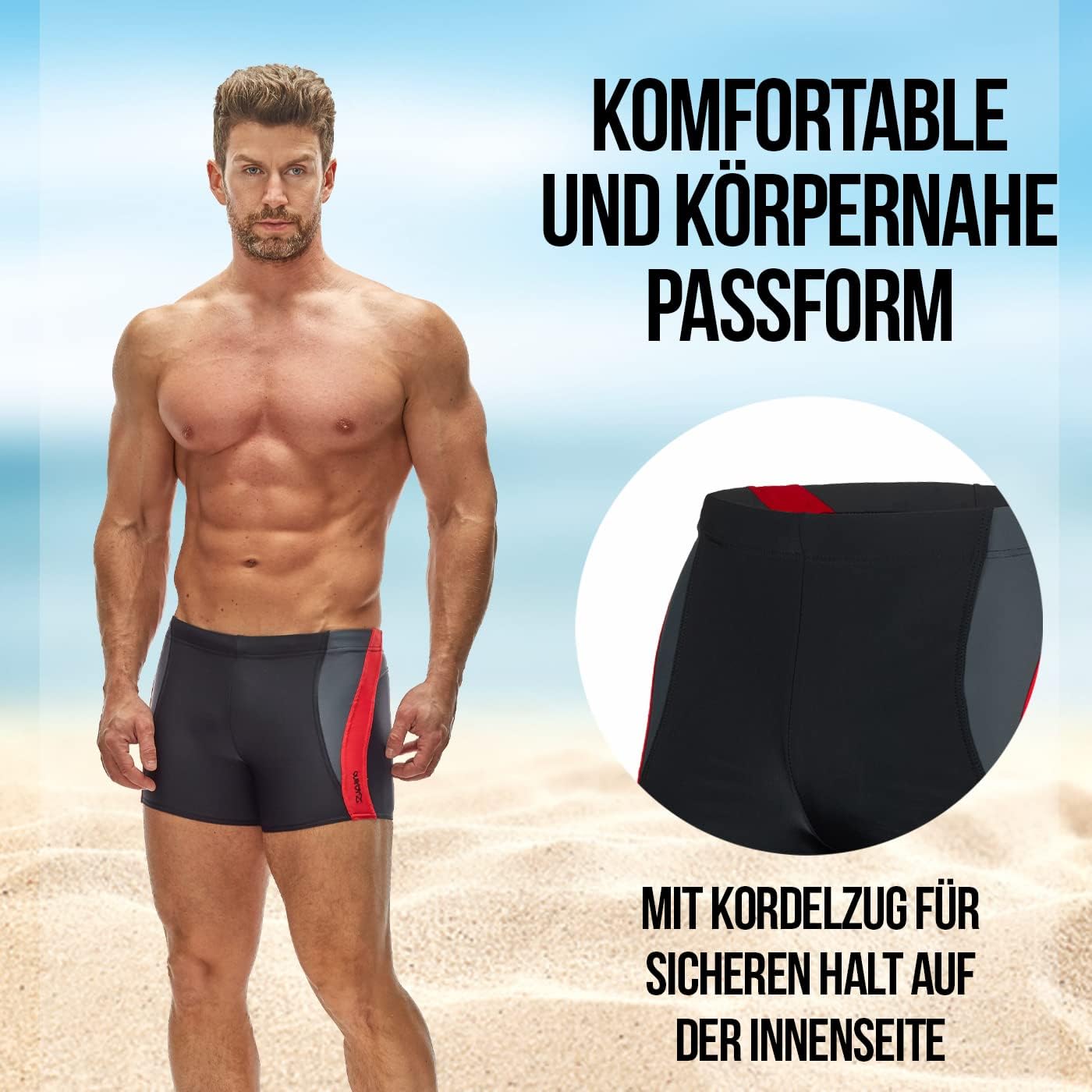 Detalle 1 de Zagano Adam Lipski Badehose S‑3XL