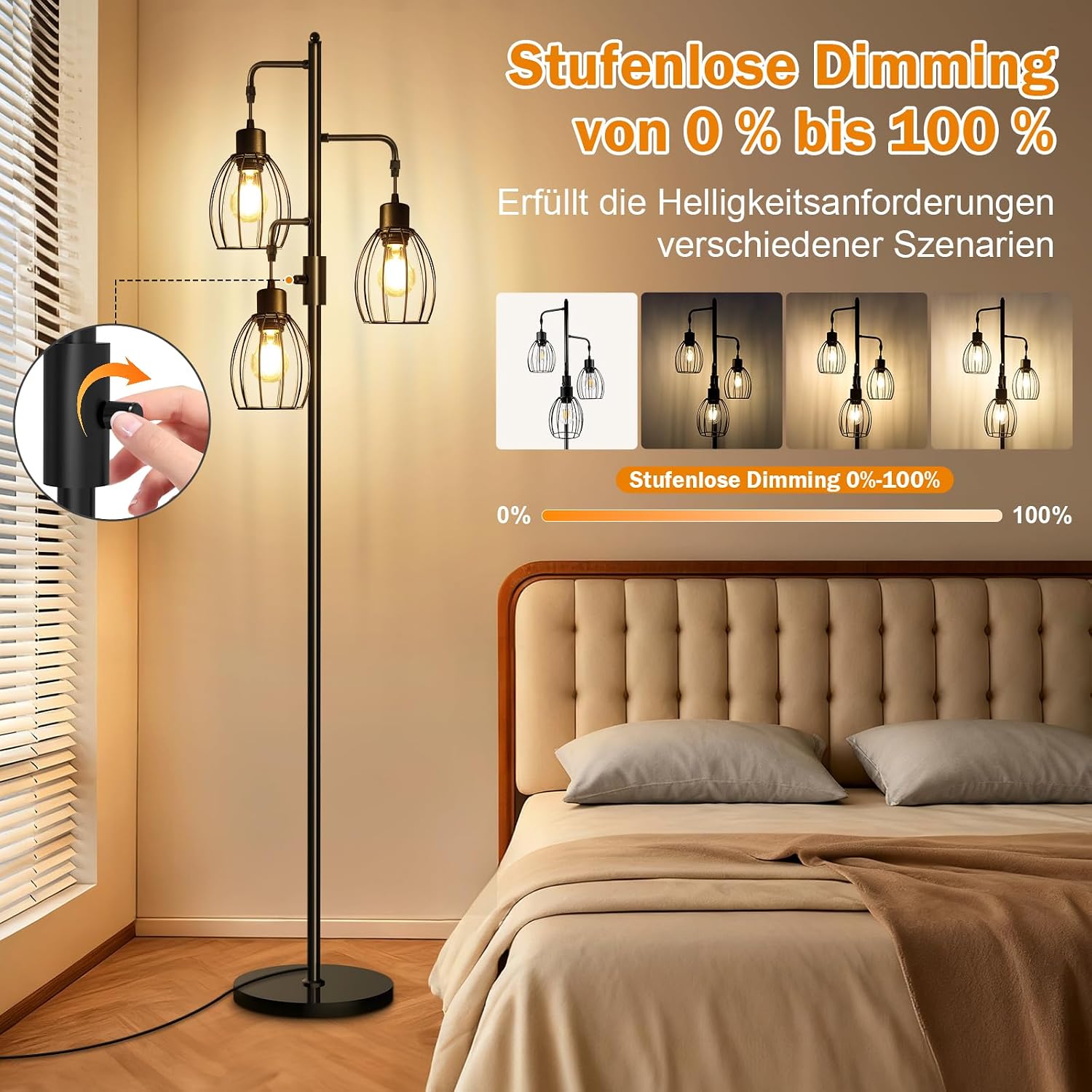 Thumbnail 1 de AmazeFan LED Stehlampe 172 cm Dimmbar