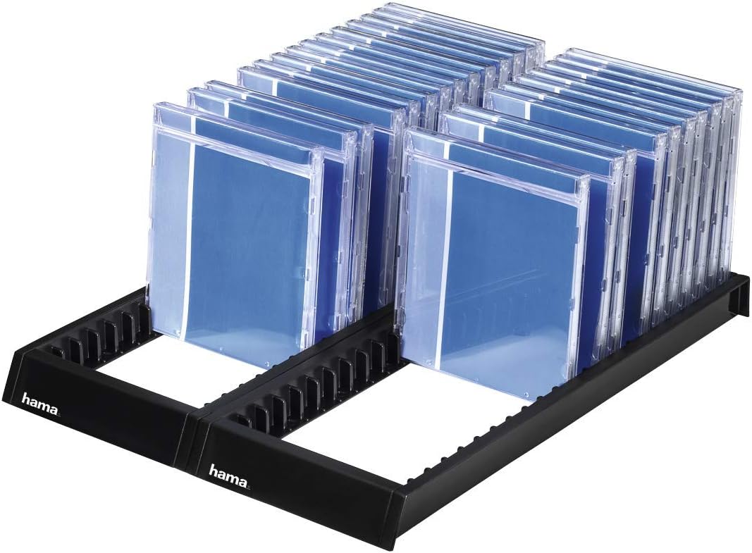 Thumbnail 3 de Hama CD Flipper Storage Unit for 22 CDs (Black) – 00048107