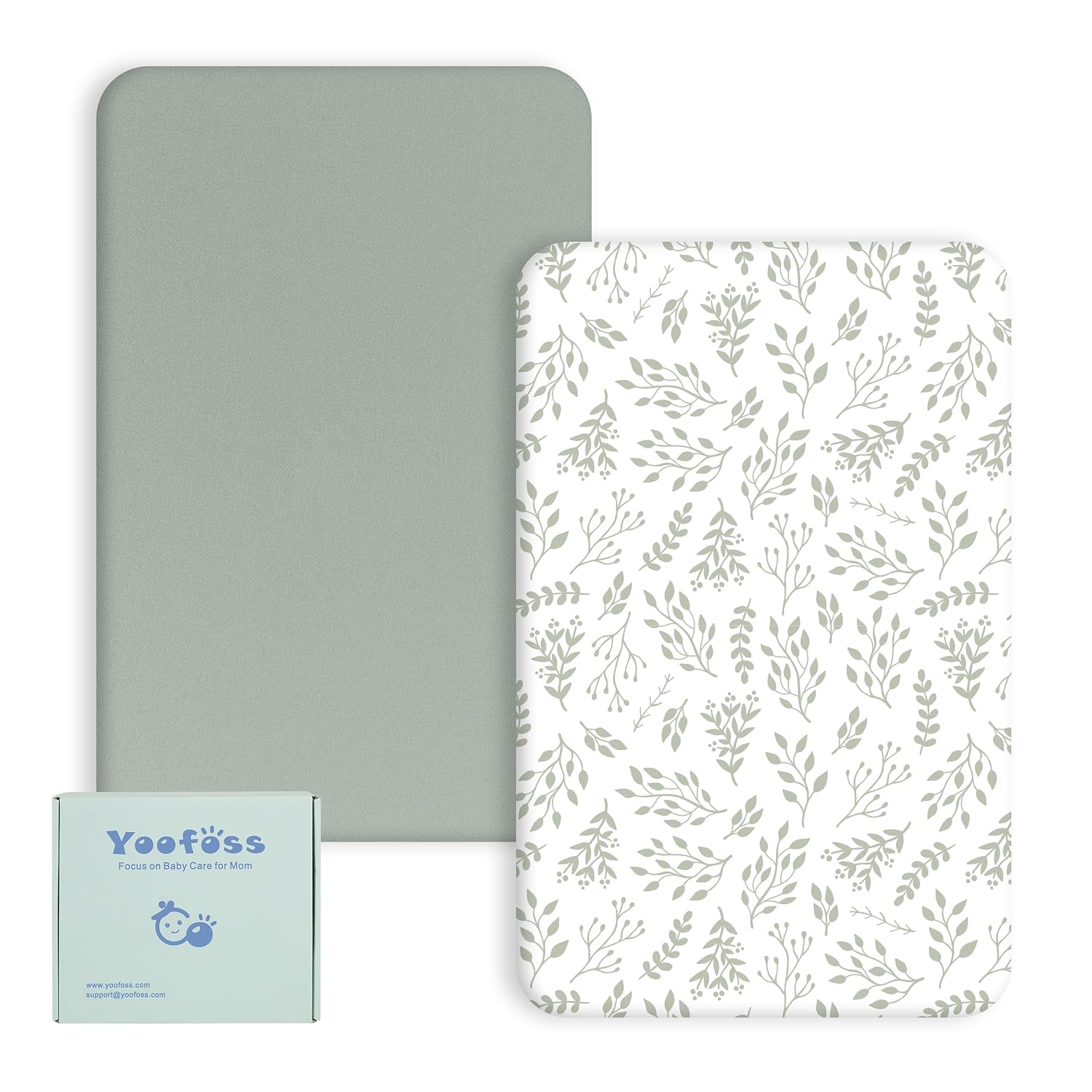 Imagen de Yoofoss Baby Spannbettlaken Mikrofaser 50x90 en OfertitasTOP