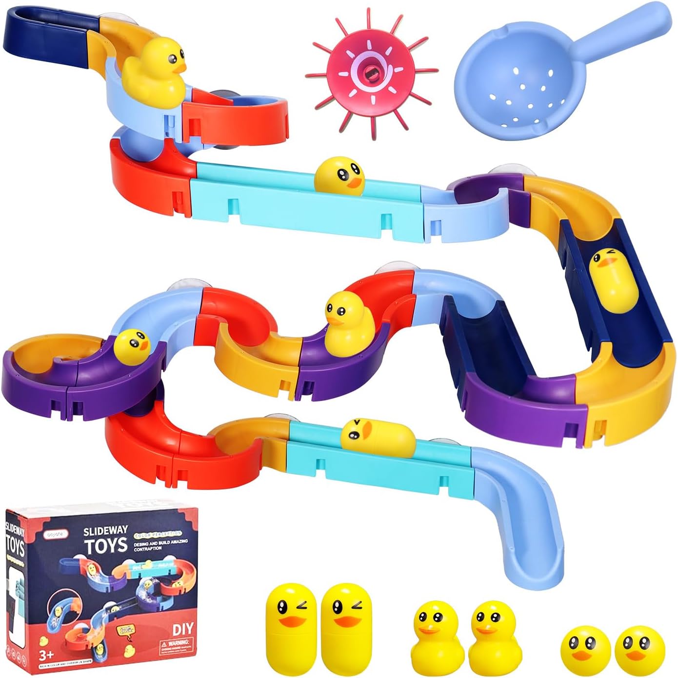 Bath Toys DIY Track Game 48 pcs