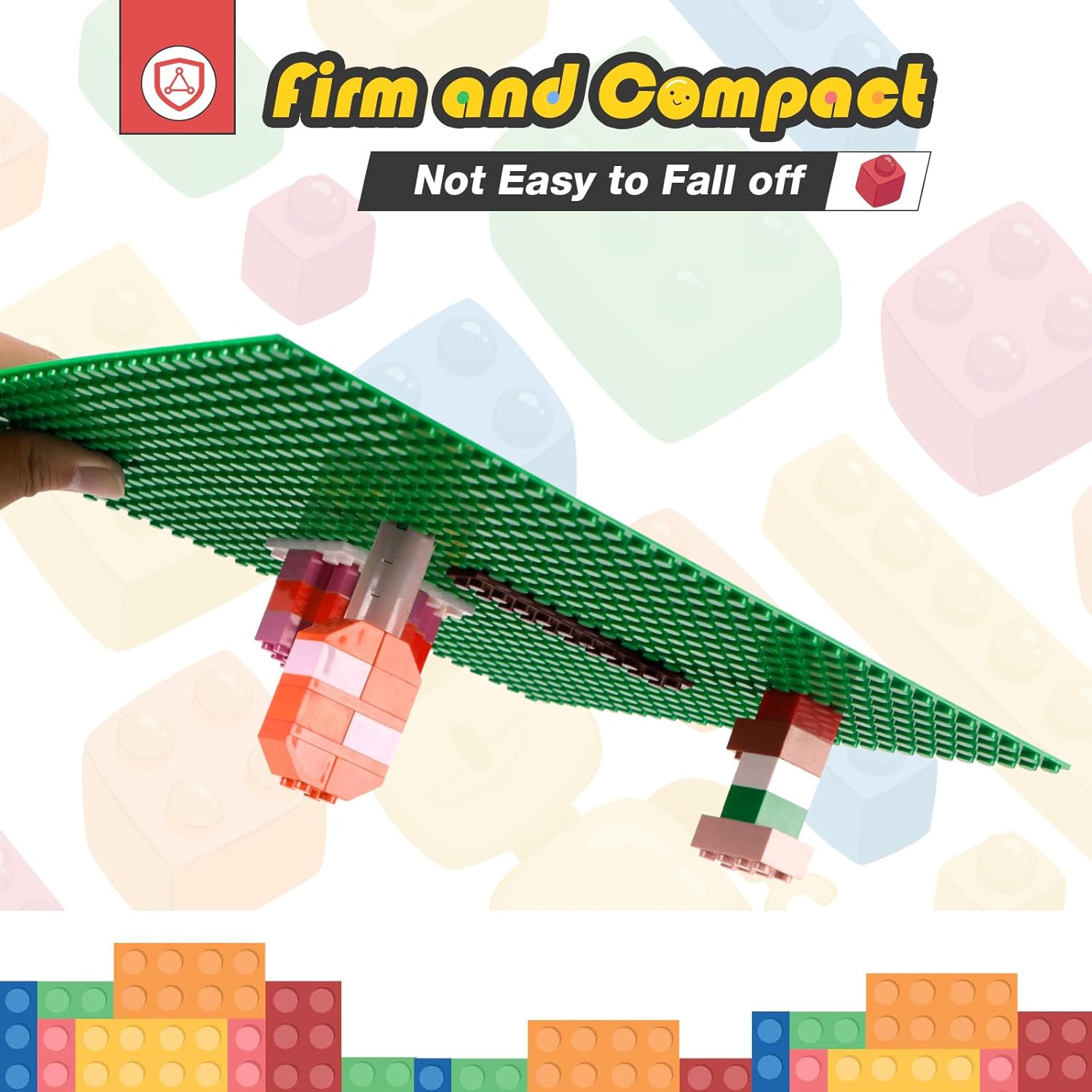 Thumbnail 2 de HUIZDQ 8 Pack Classic Baseplates 10" x 10" multicoloured 📐