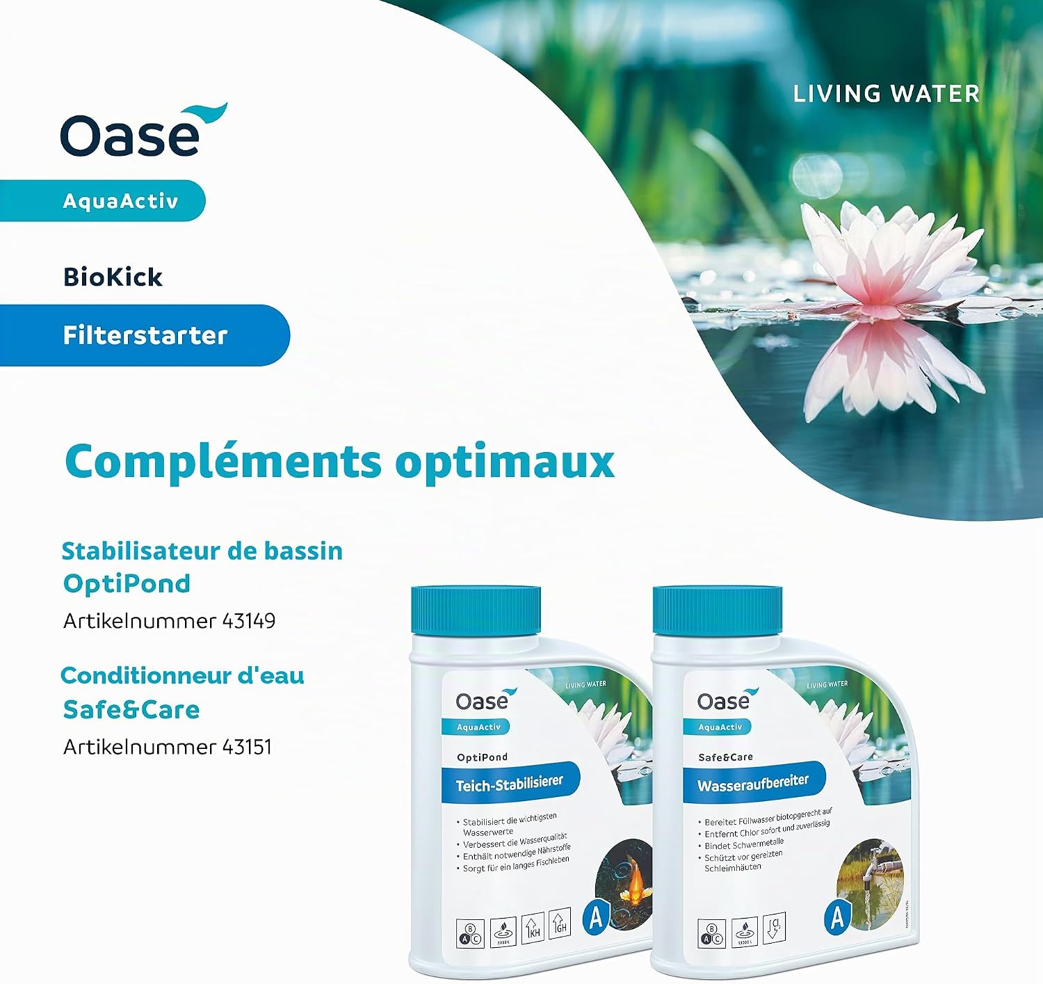 Thumbnail 5 de OASE AquaActiv BioKick 43138 Bactéries filtrantes
