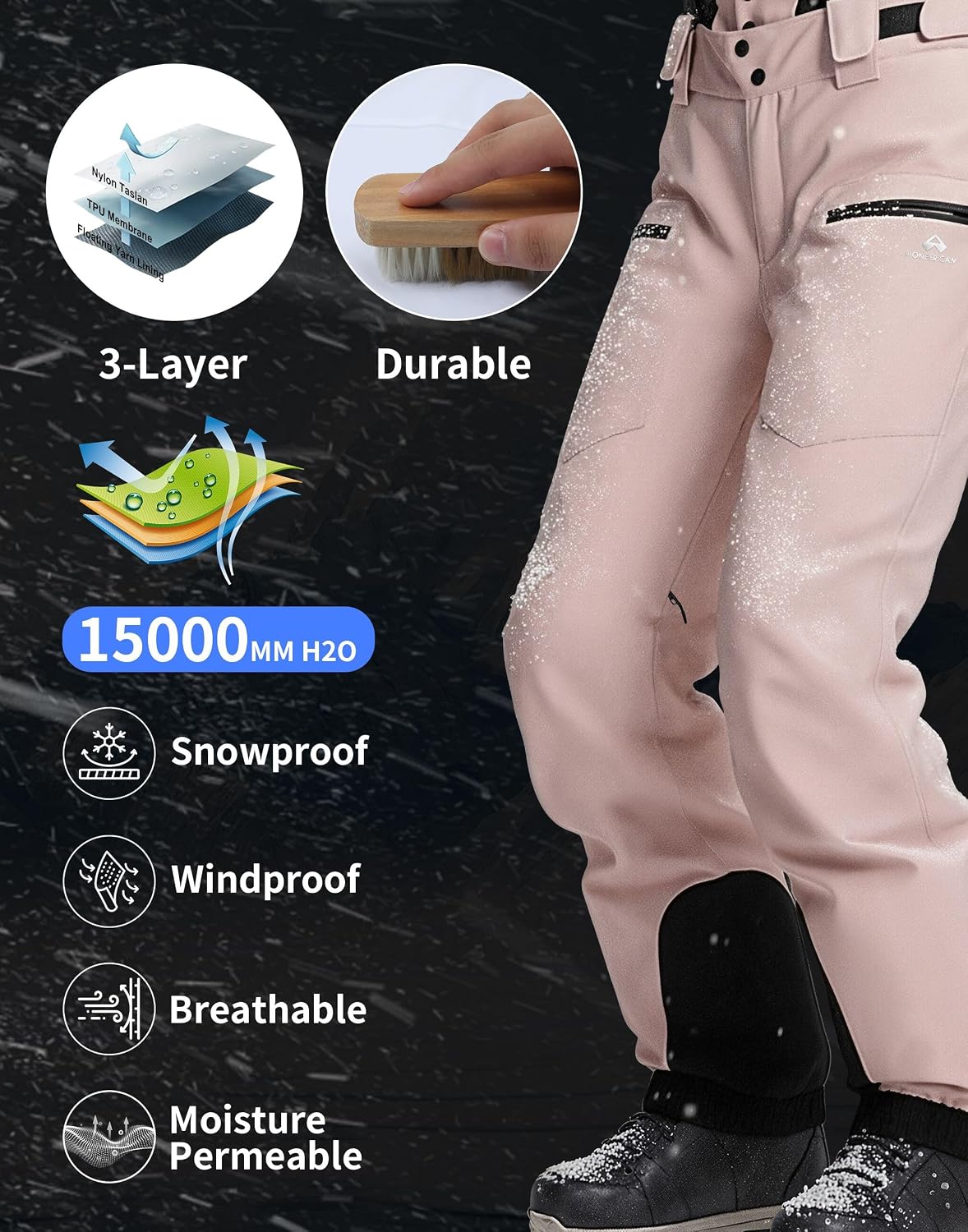 Thumbnail 2 de Pioneer Camp Pantalon Ski Femme 15000mm