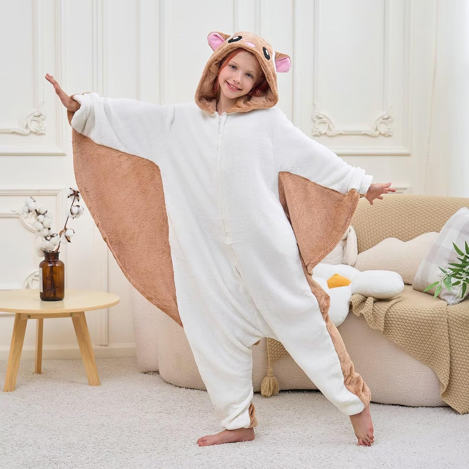 Detalle 2 de Veyryth Kids’ Onesie Pajamas, Flannel