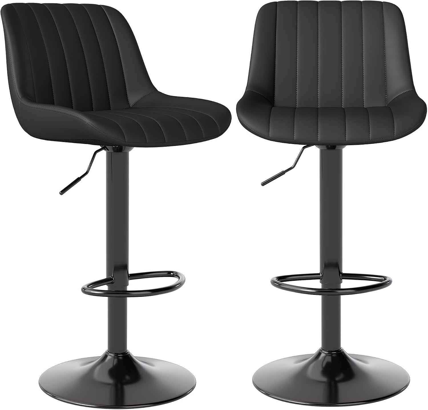 Youhauchair Bar Stools Set of 2 20cm adjustable