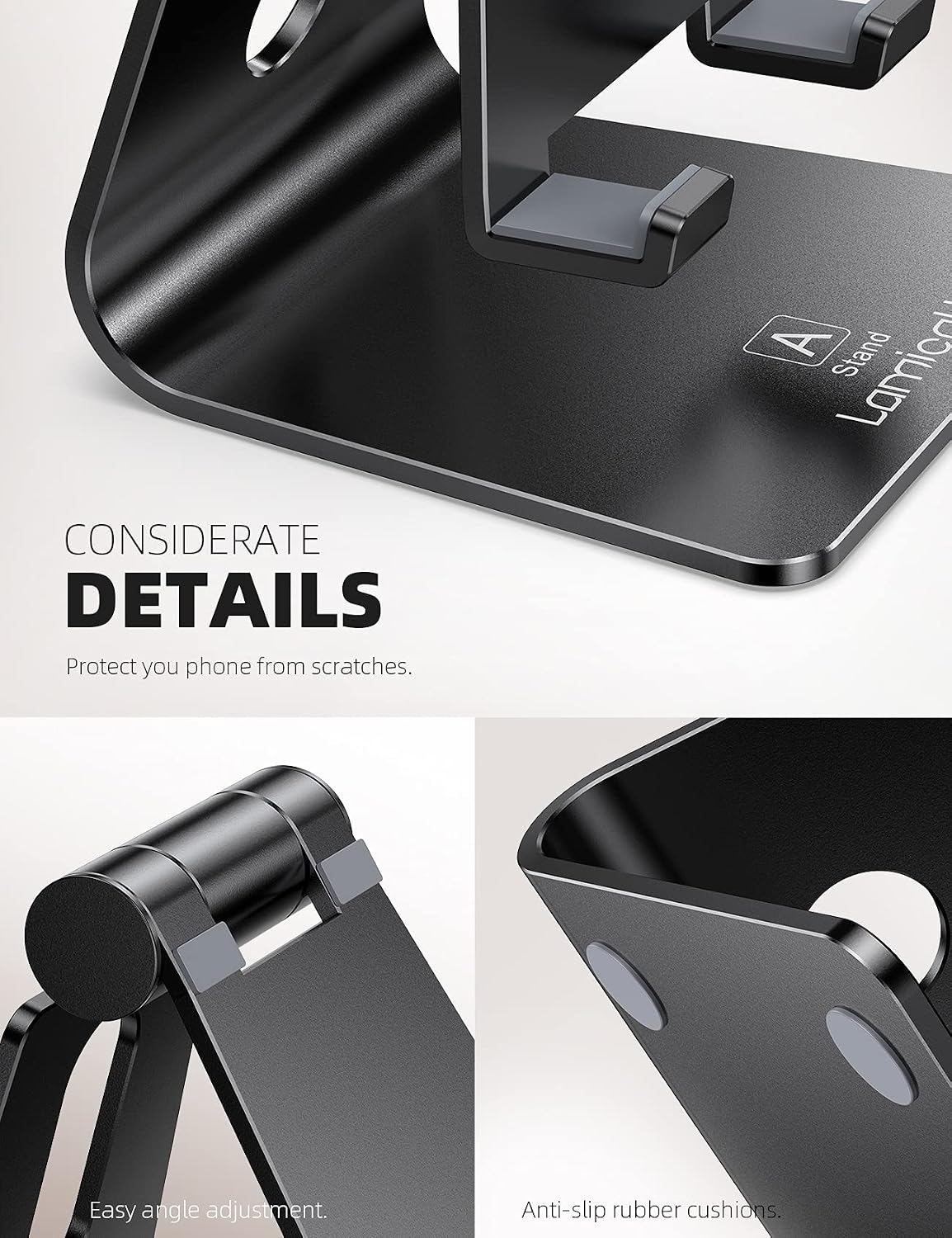 Thumbnail 5 de Lamicall Adjustable Phone Stand 14 mm