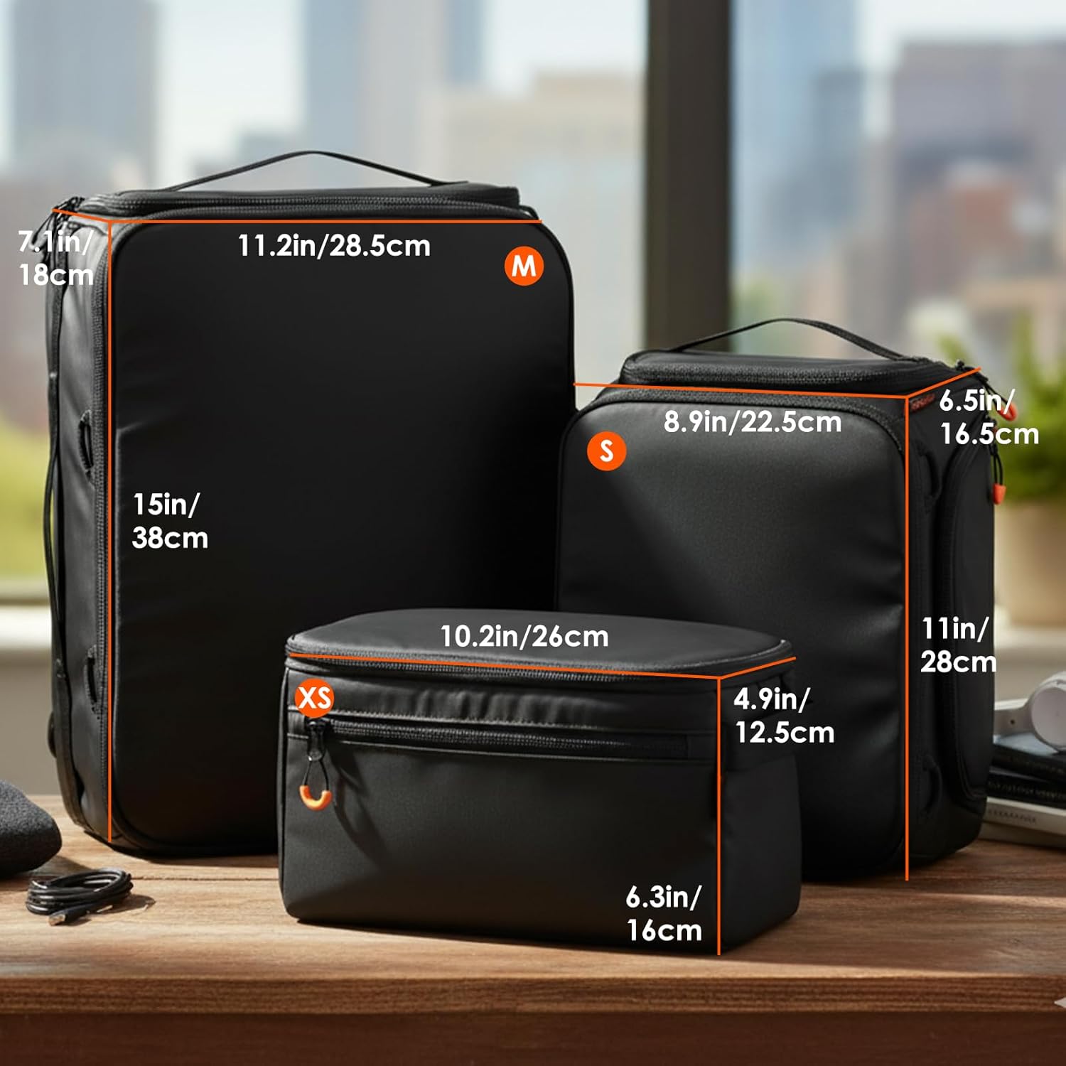 Thumbnail 6 de TARION ShellCore S Padded Camera Bag Insert — Protective Small Camera Cube with Quick Access & Metal Frame