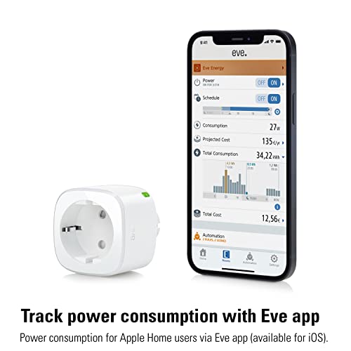 Thumbnail 6 de Eve Energy (Matter) Enchufe inteligente para HomeKit y Alexa 🔌