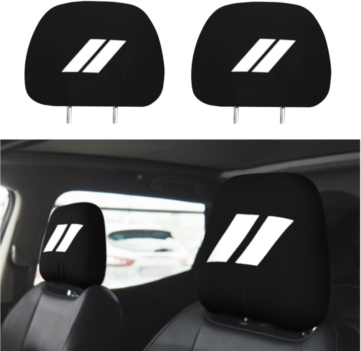 Thumbnail 6 de Car Seat Headrest Covers, 11 x 10 Inches