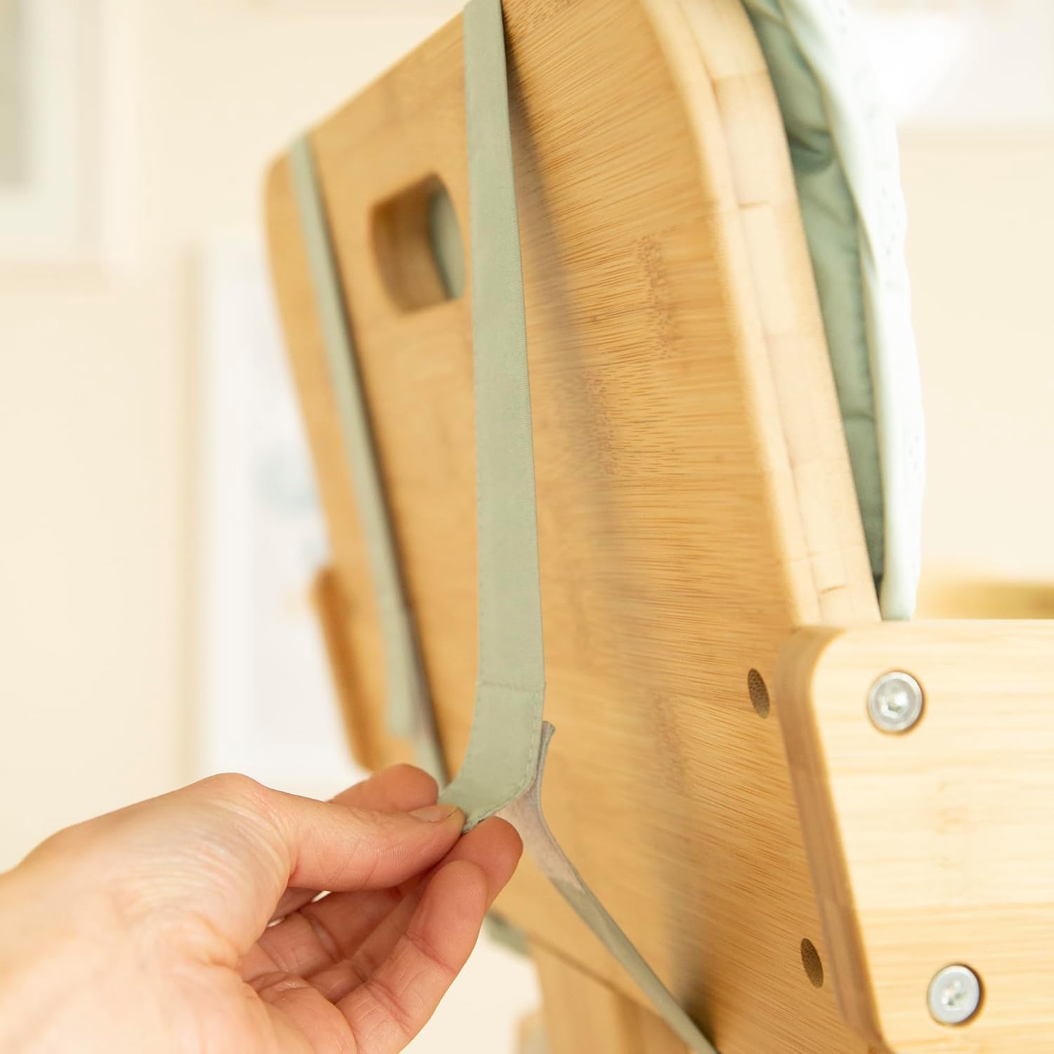 Detalle de roba Style 318053V241 zitverkleiner voor Nature Up, tweedelig en wasbaar, Frosty Green